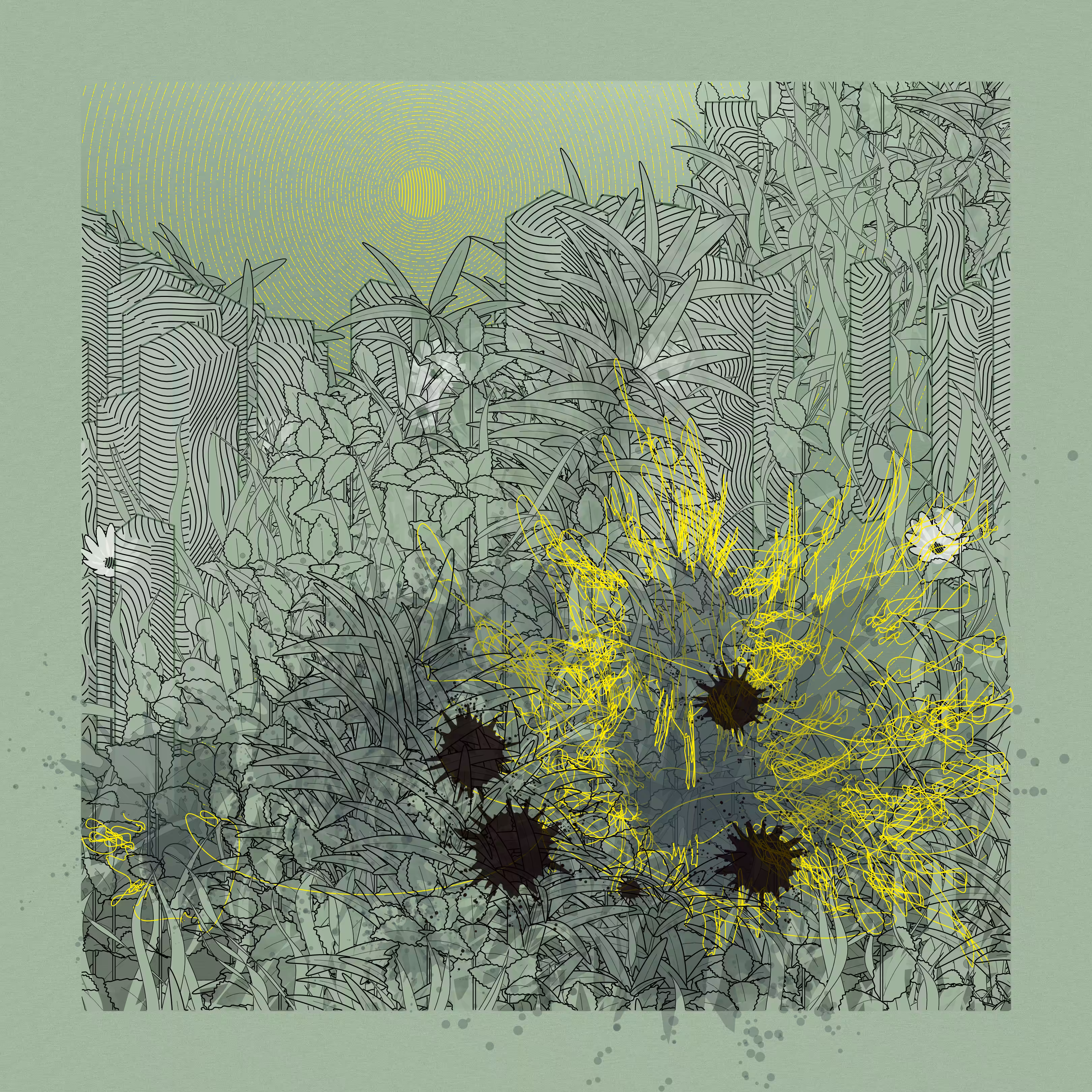 Landscape with Carbon Capture #5513
