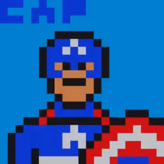 Captain America. Pixel Heroes Collection 2 of 10