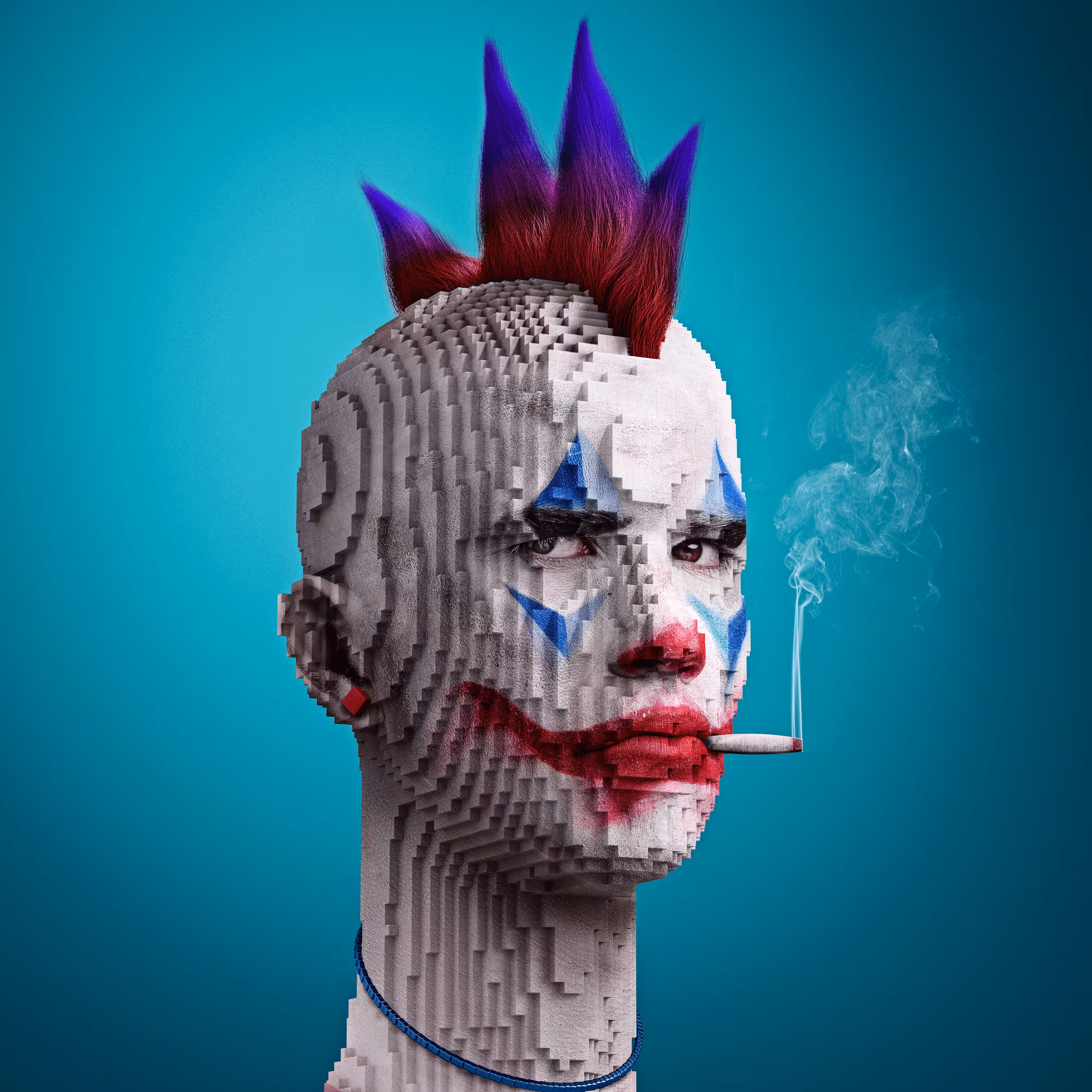 Block Head Punk 081