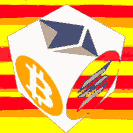 Perfect Abstract Art Polygon: Ethereum Bitcoin And Solana Cube