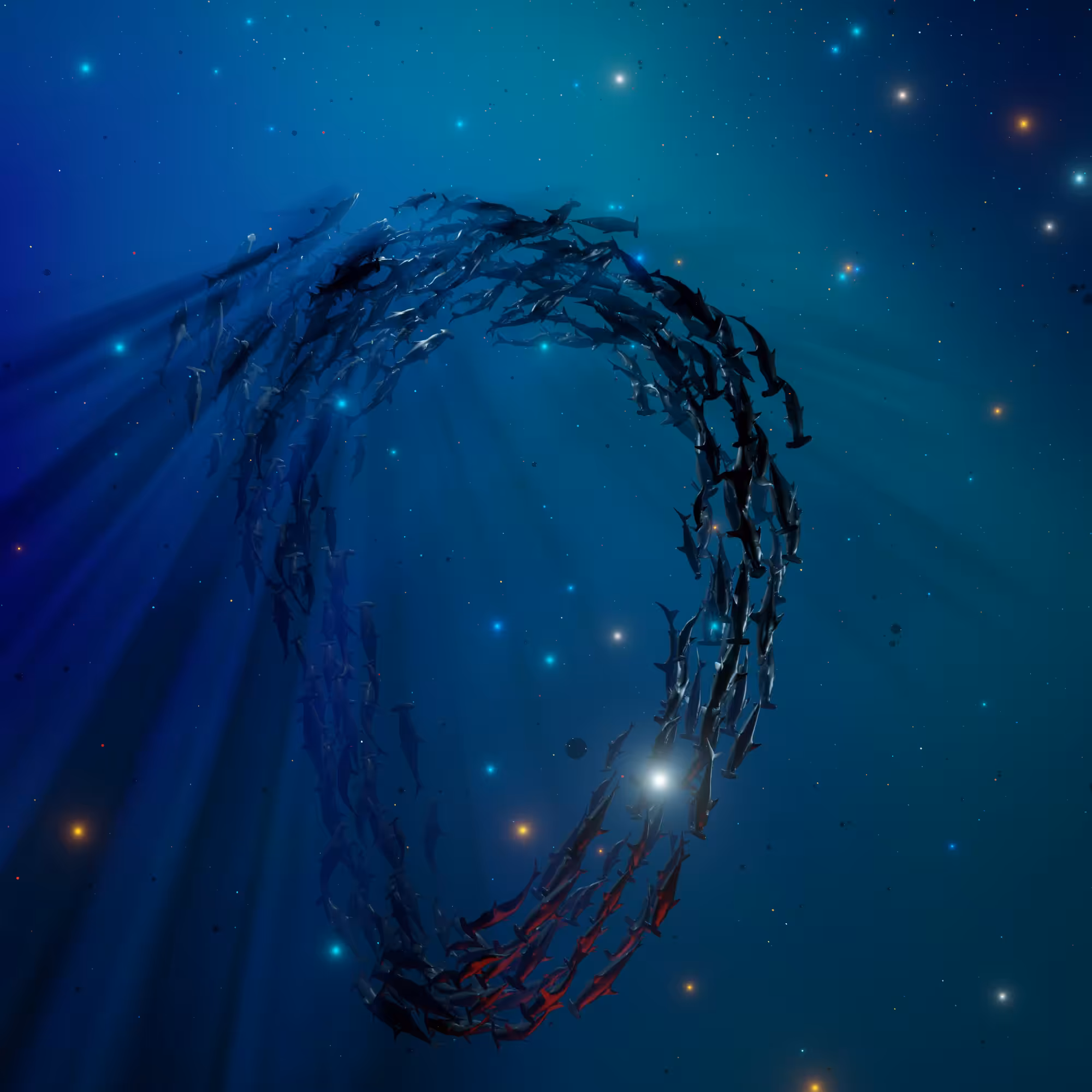 Hammerheads in space