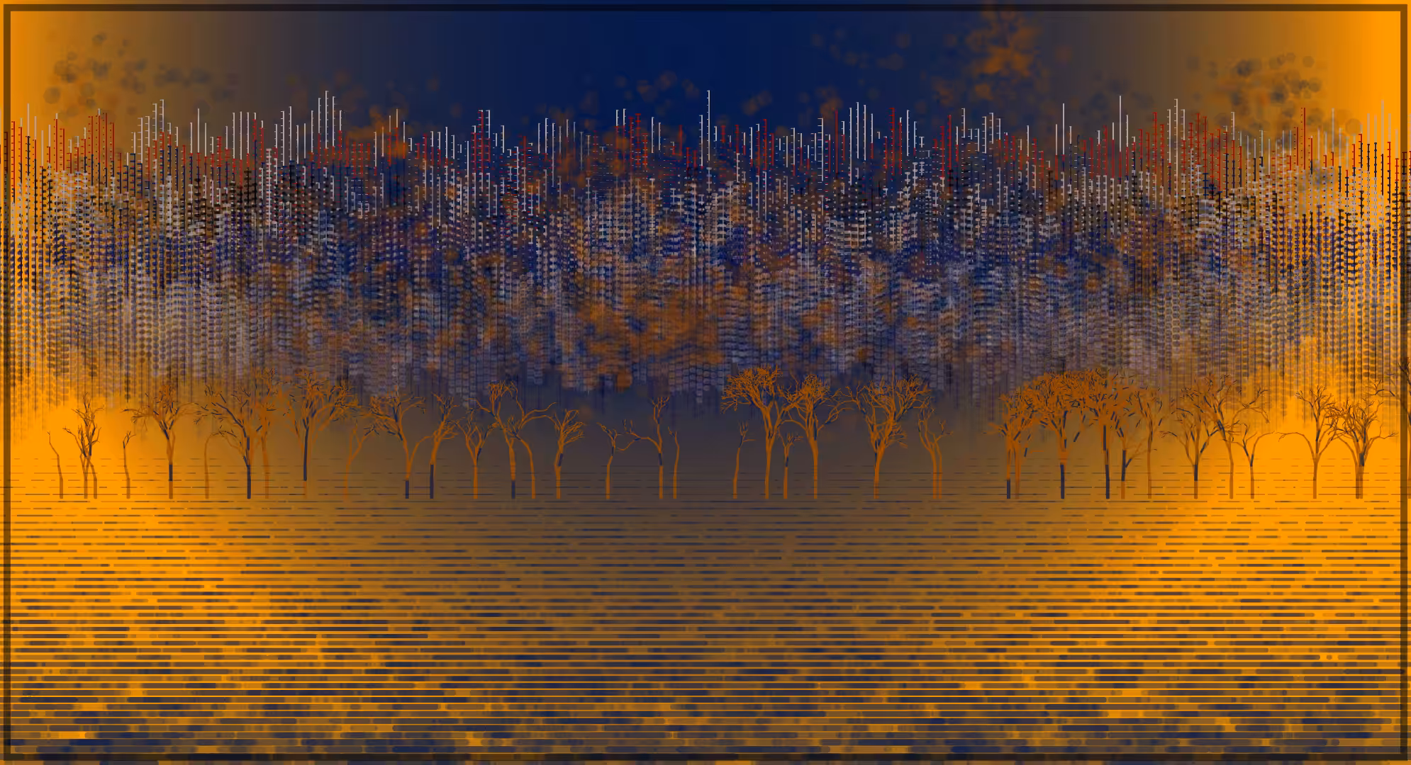 In The Distance - Tree Brush #1