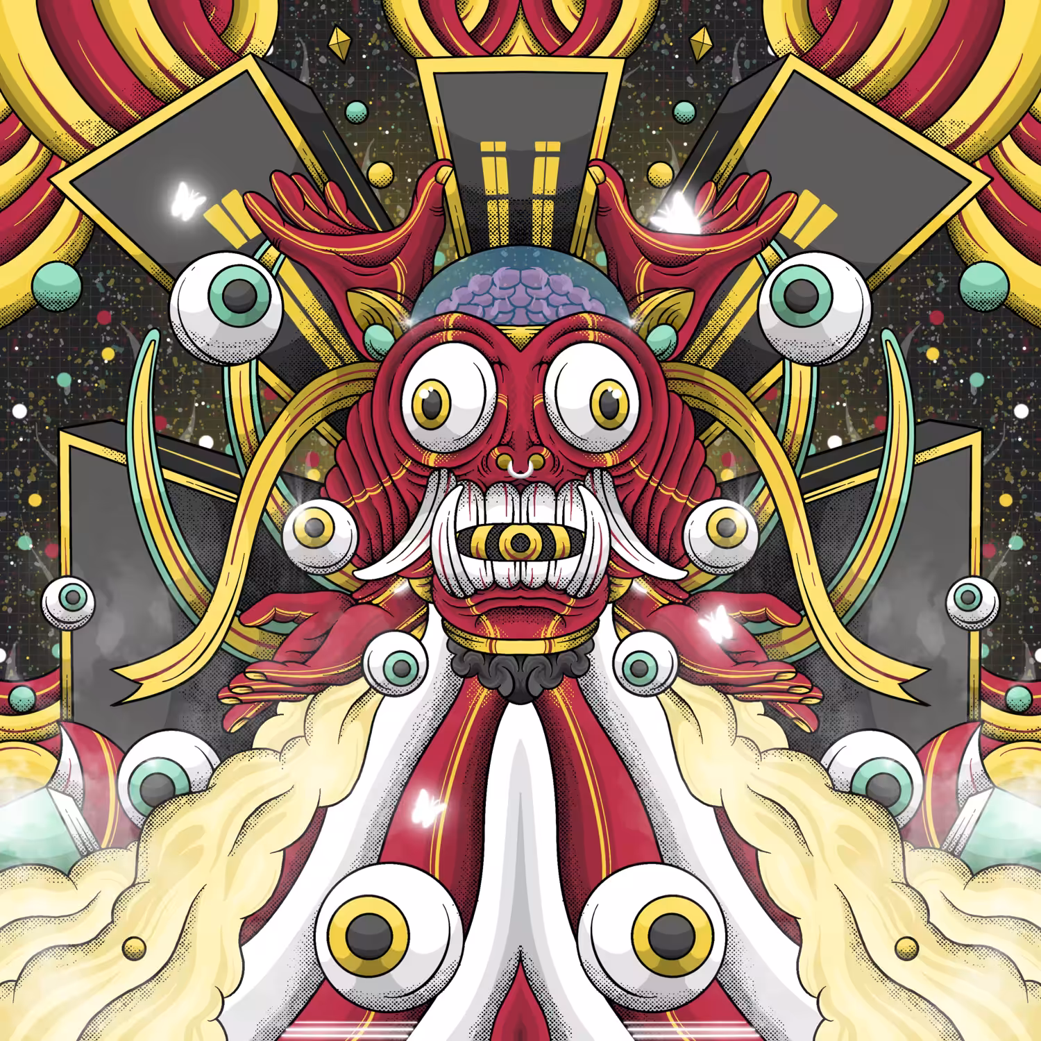 The King of Eyes with Animation 