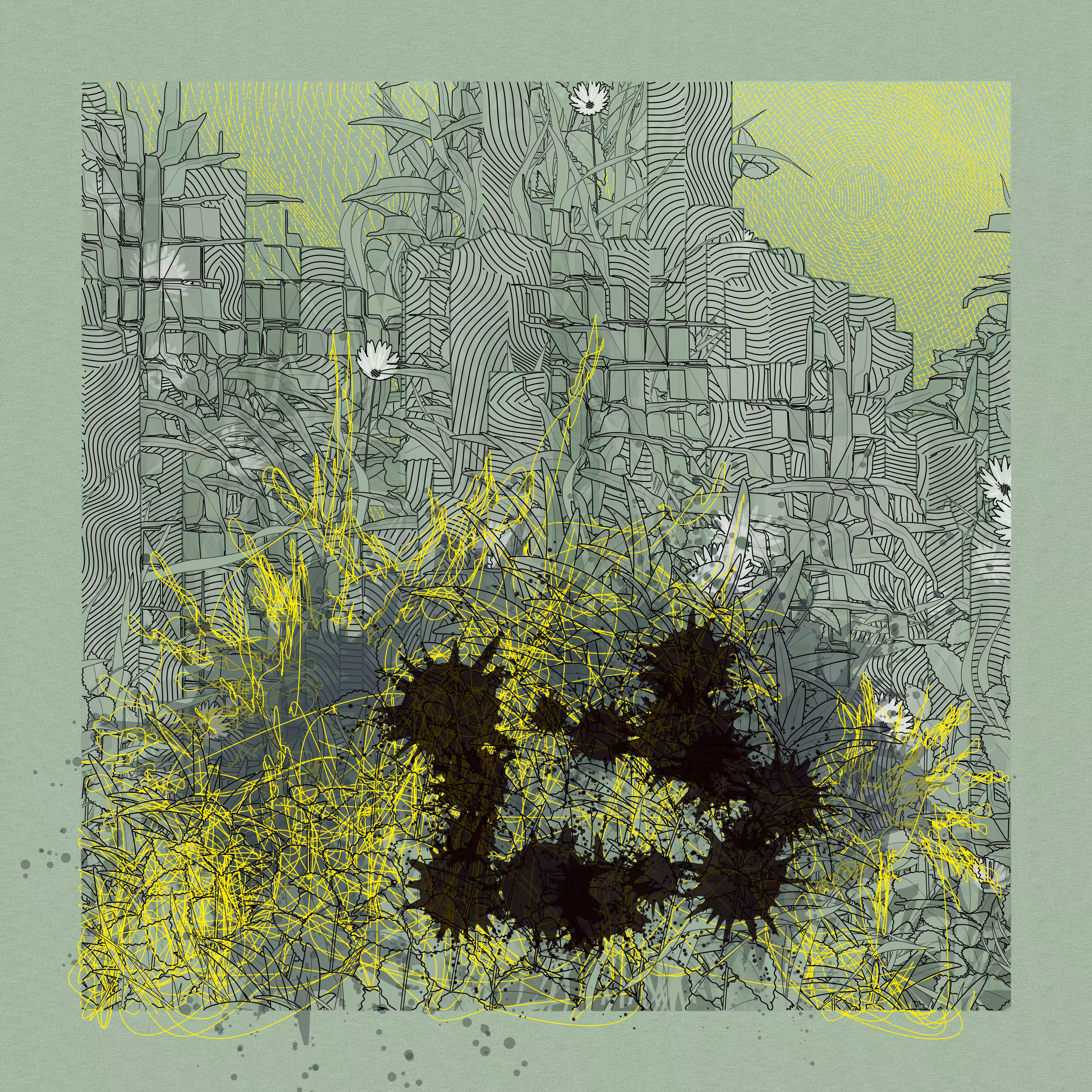 Landscape with Carbon Capture #10875