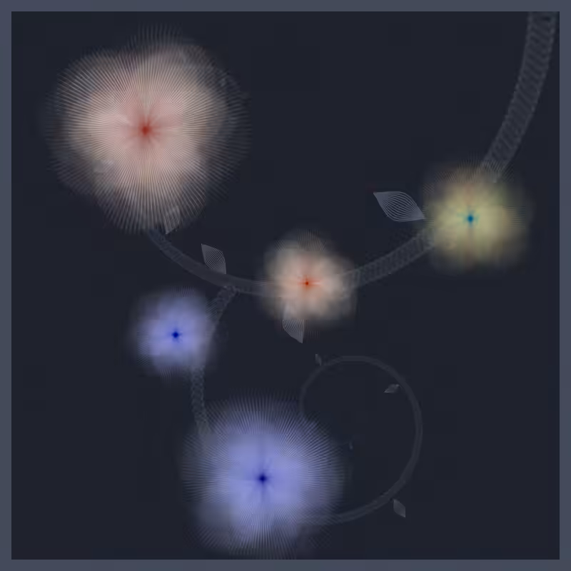 Fairy flower pattern #89