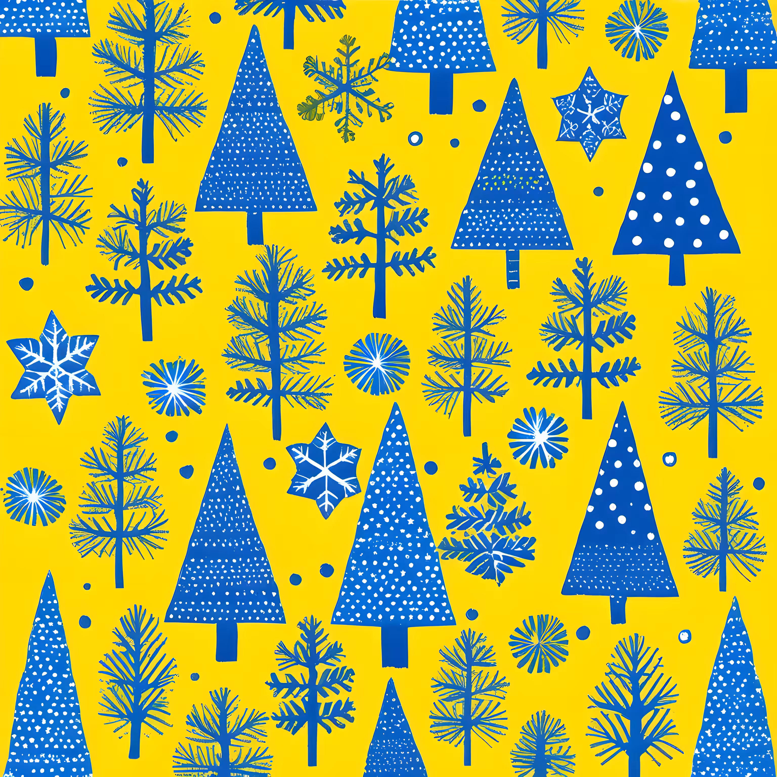 Riso Festive Trees #25