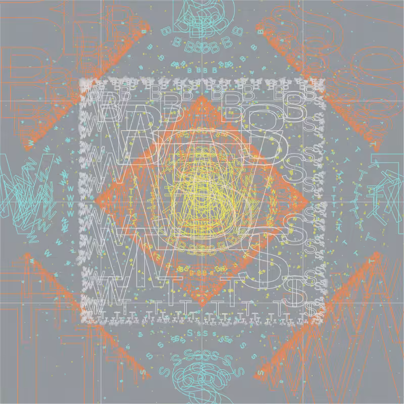 WTBS Logo with Fractals #67