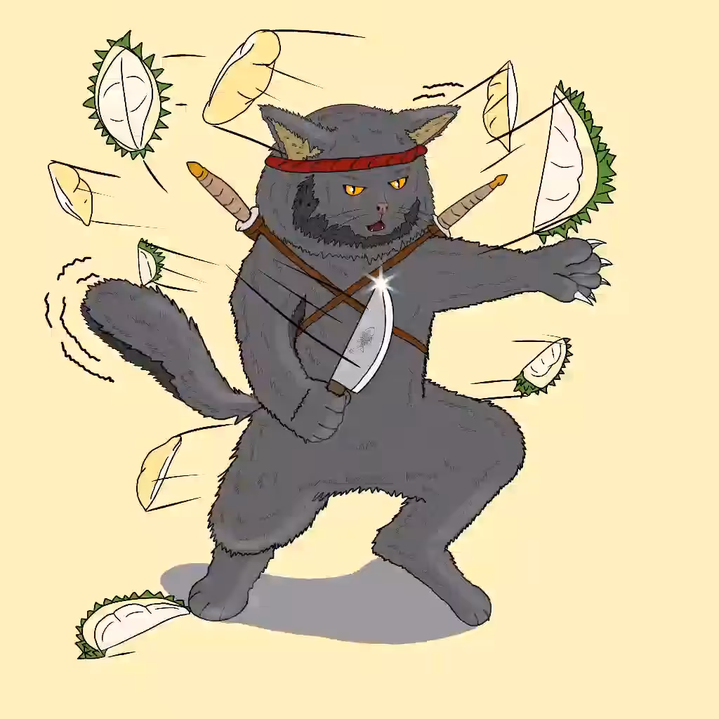Drawing Durian Peeler