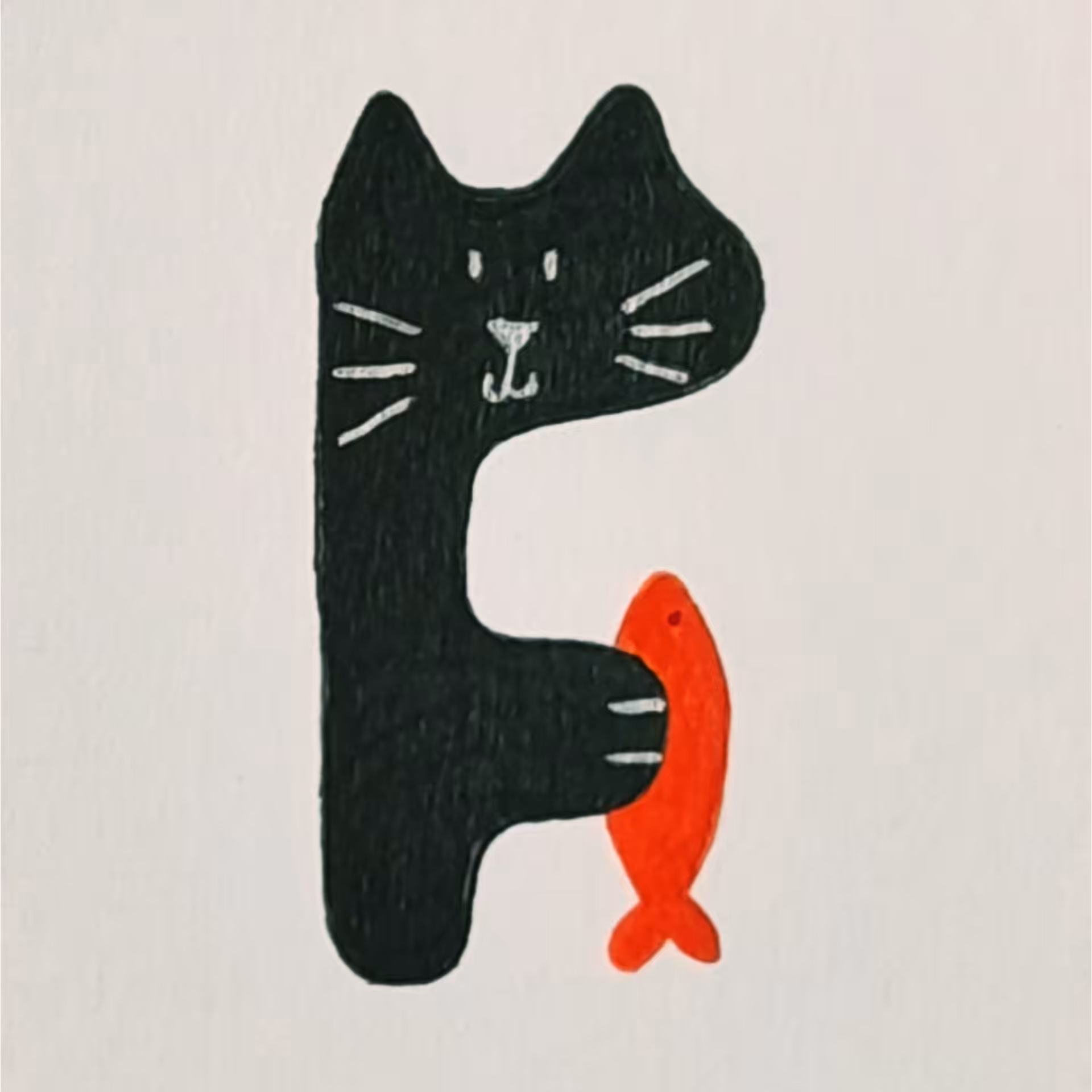 Cat and Fish: F