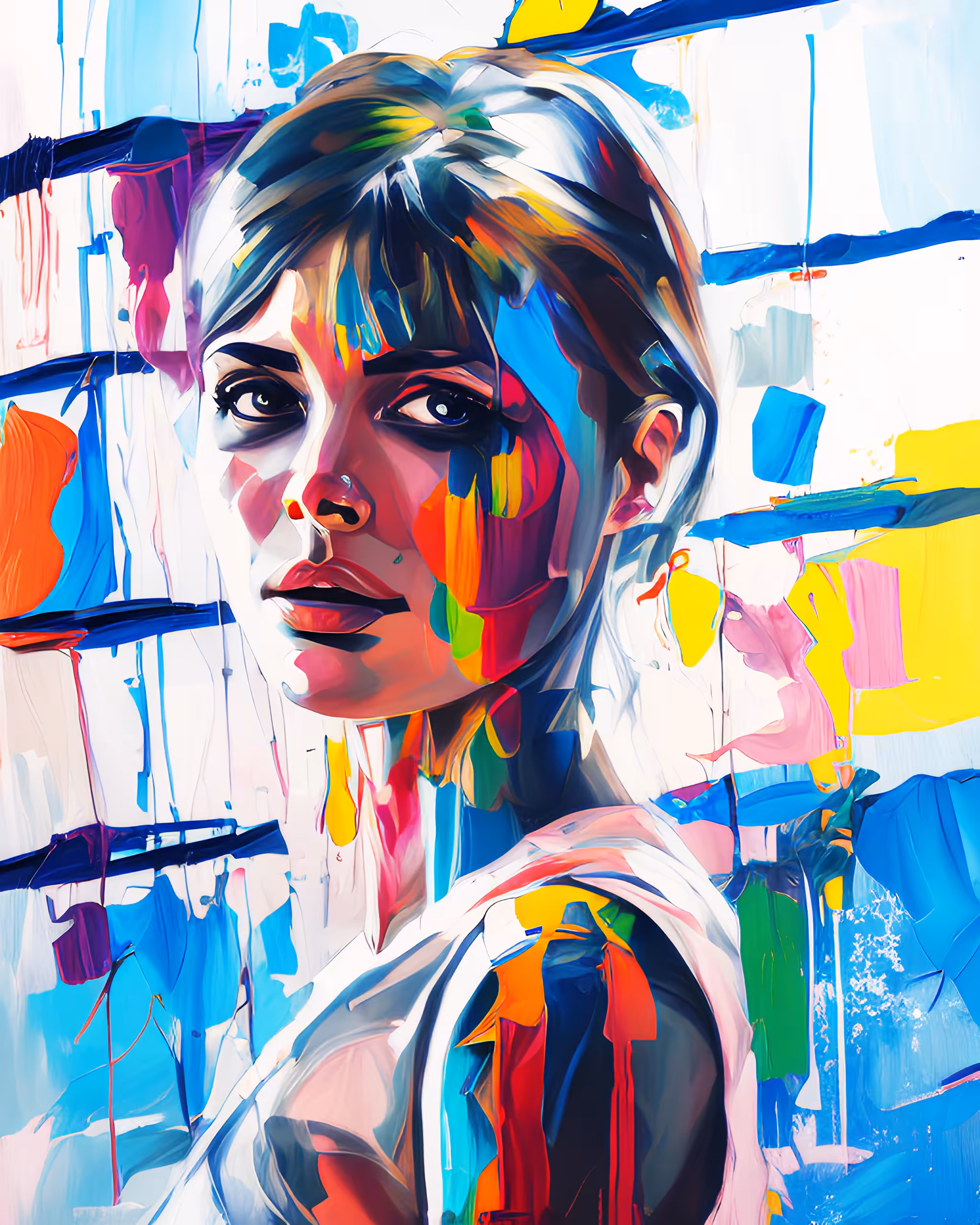 Artwork: Girl in the window
