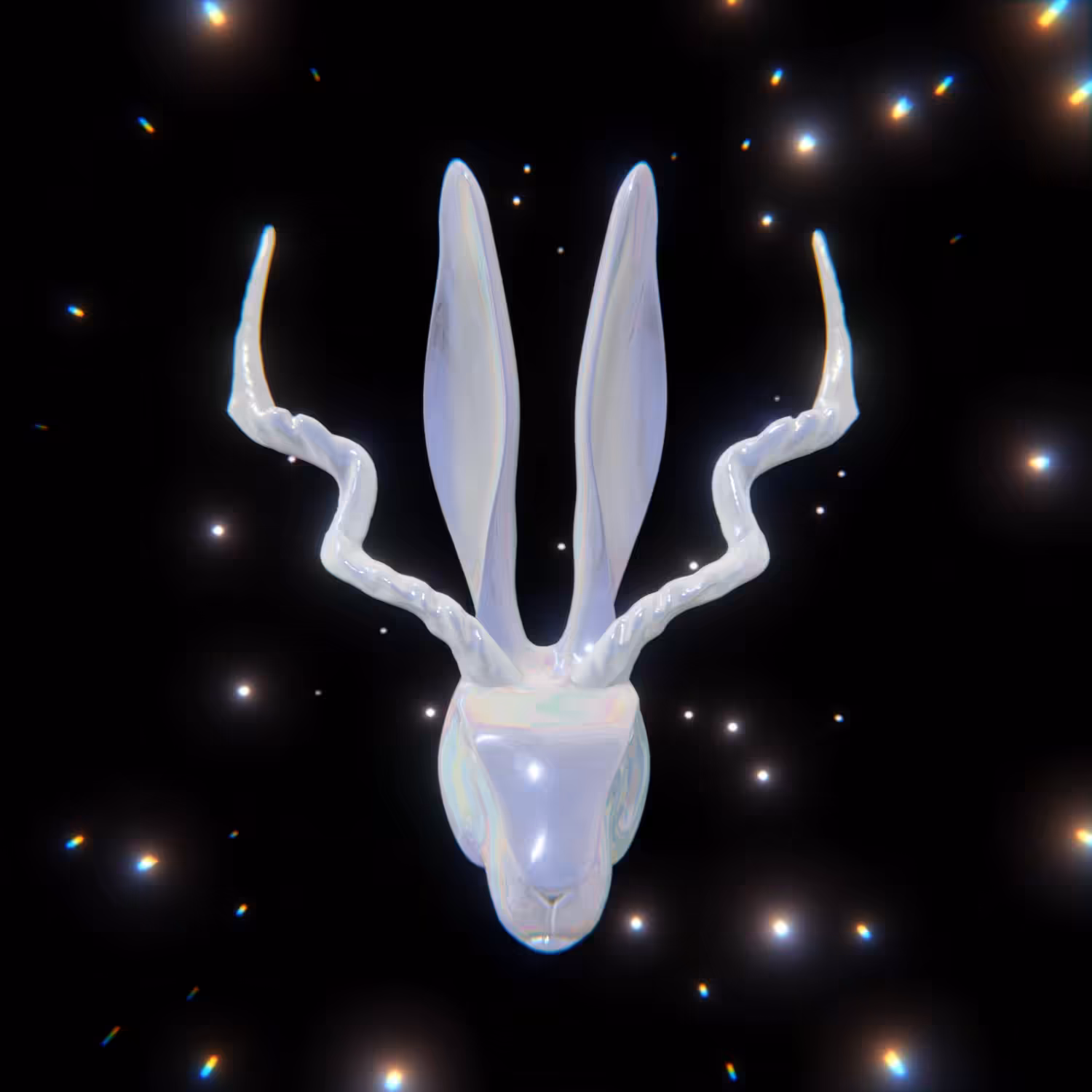 Pearlescent Jackalope