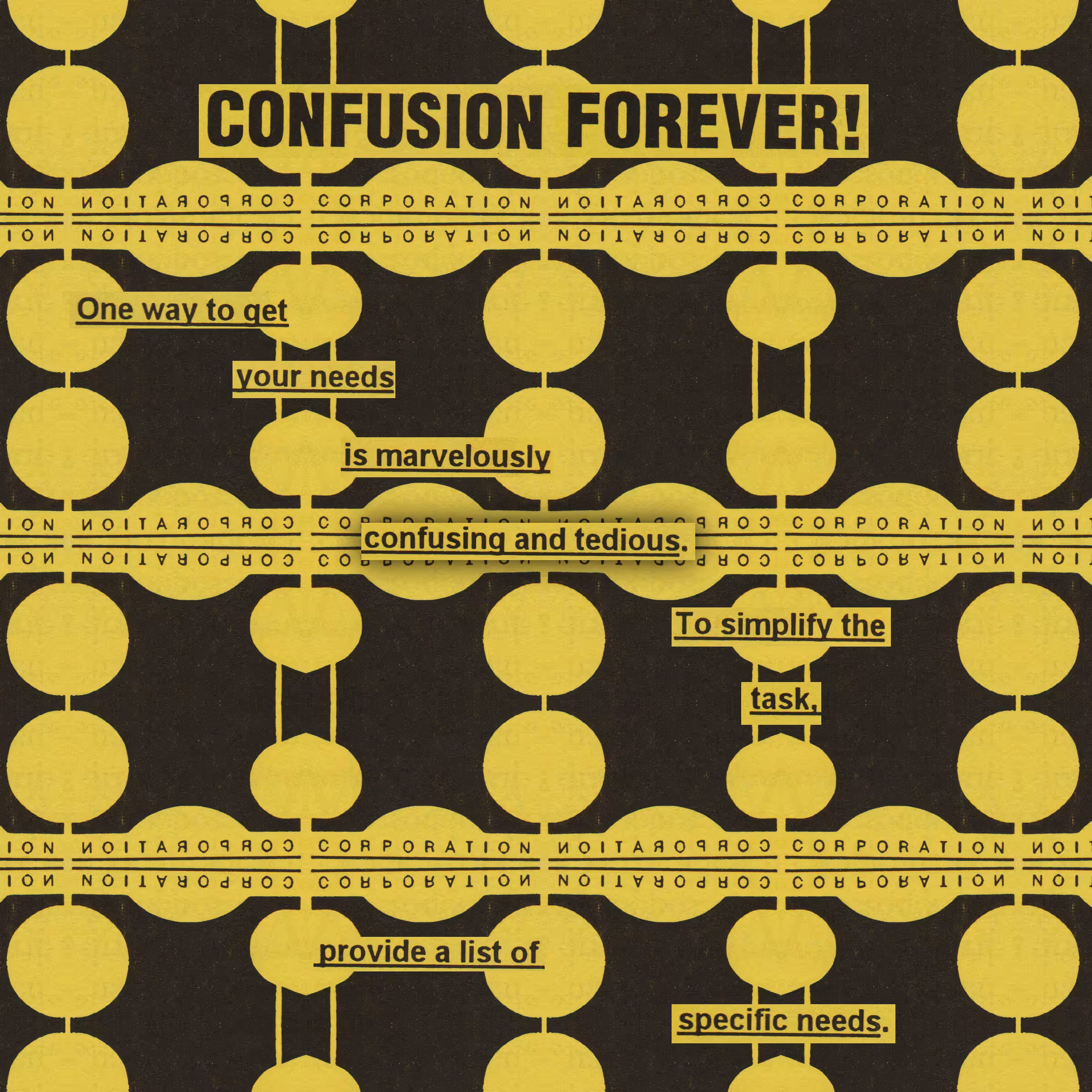 Confusion Forever