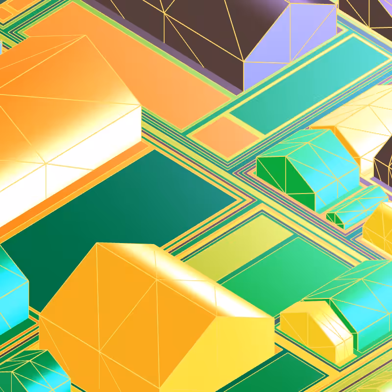 Geometric city #225