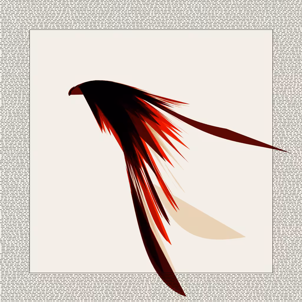 Glitch Bird No. 25