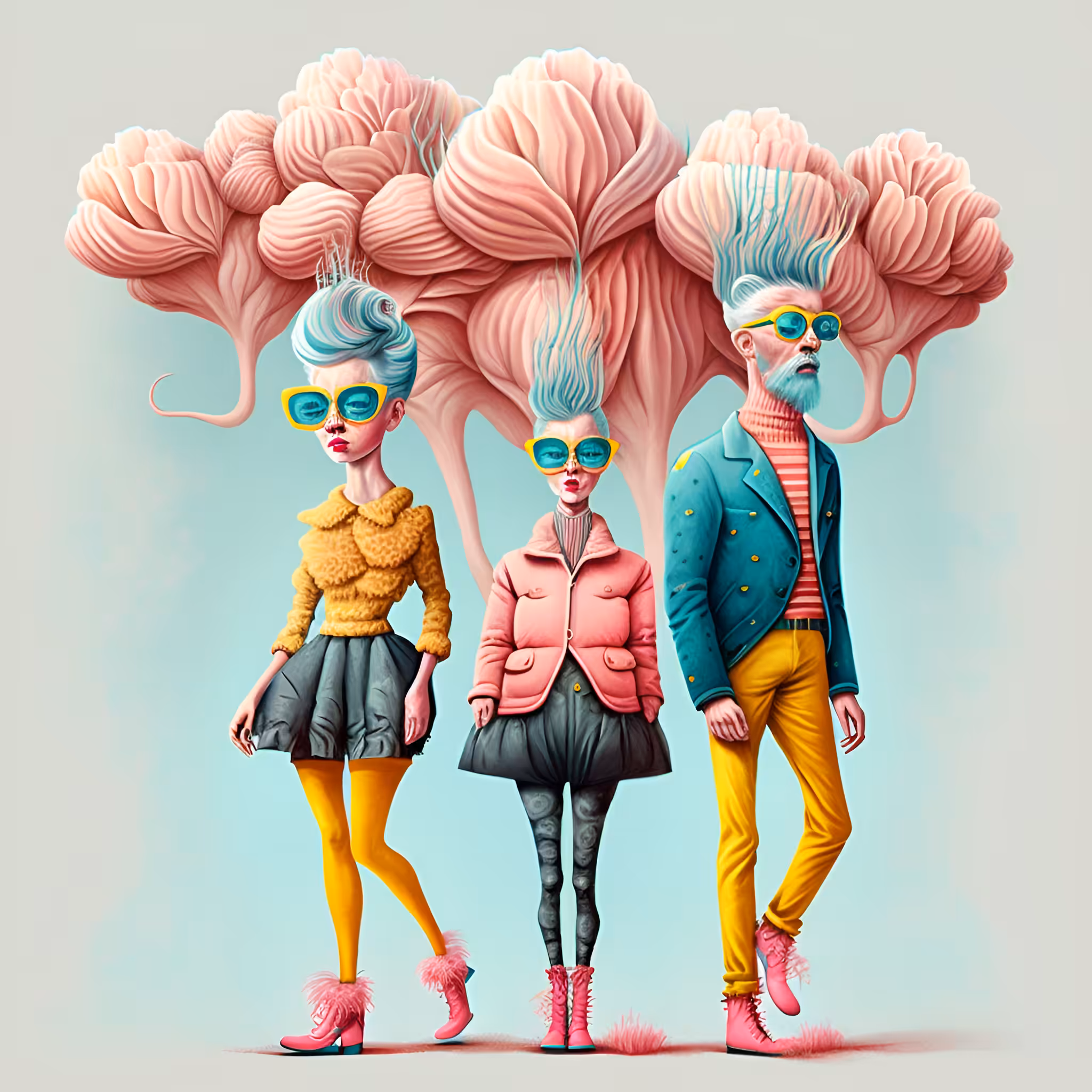 Pastel surrealism