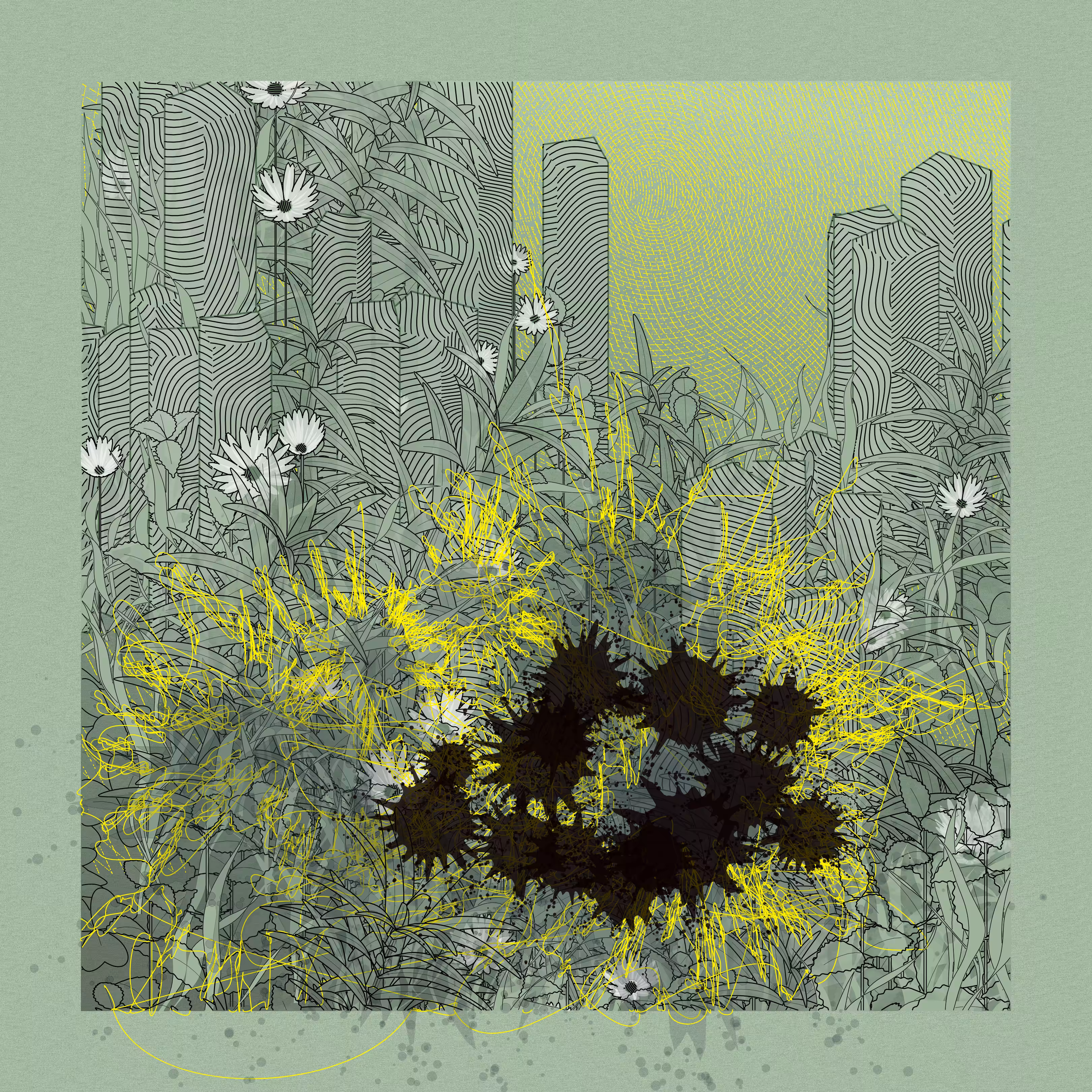 Landscape with Carbon Capture #10663