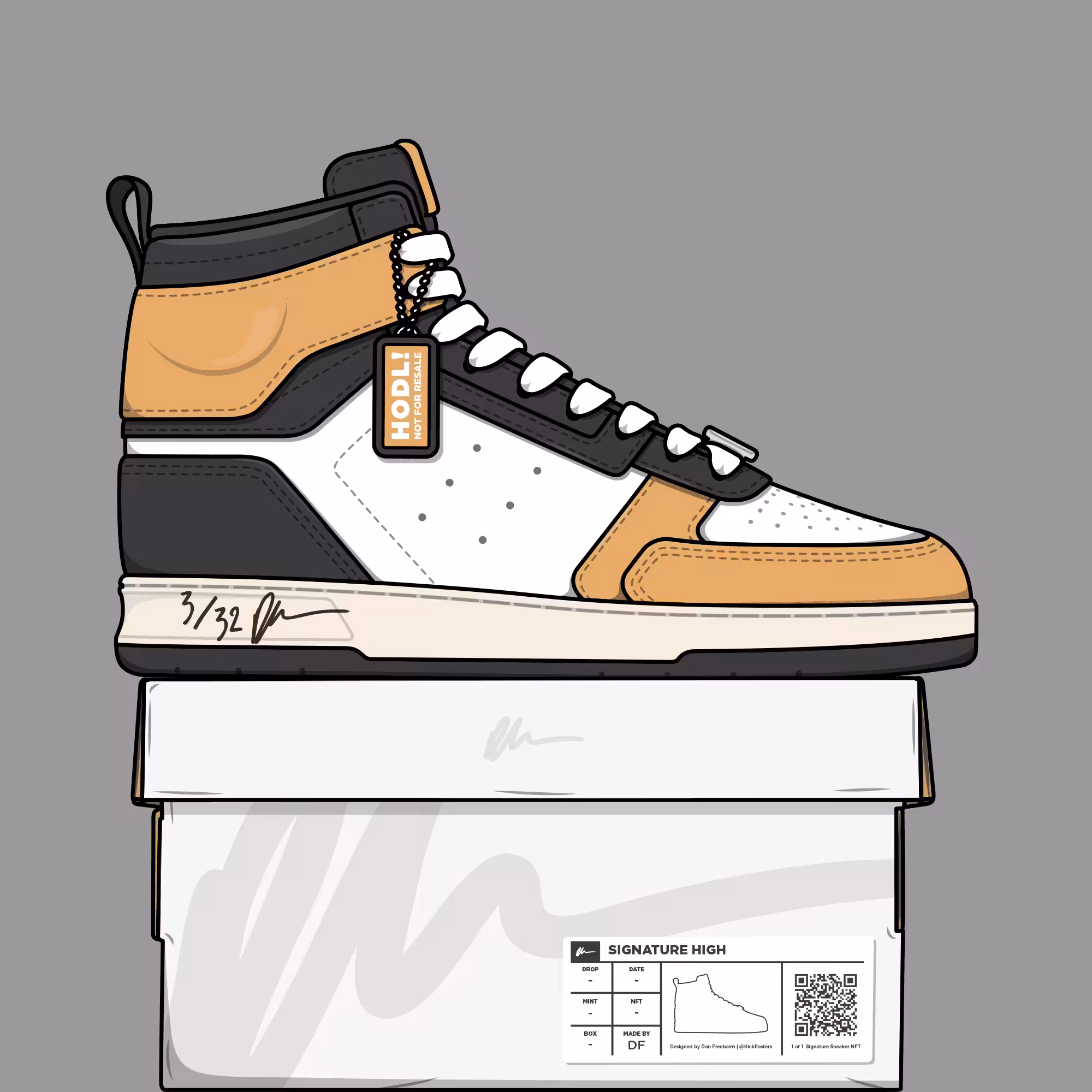 Signature Sneaker High 'Spectrum' - #3