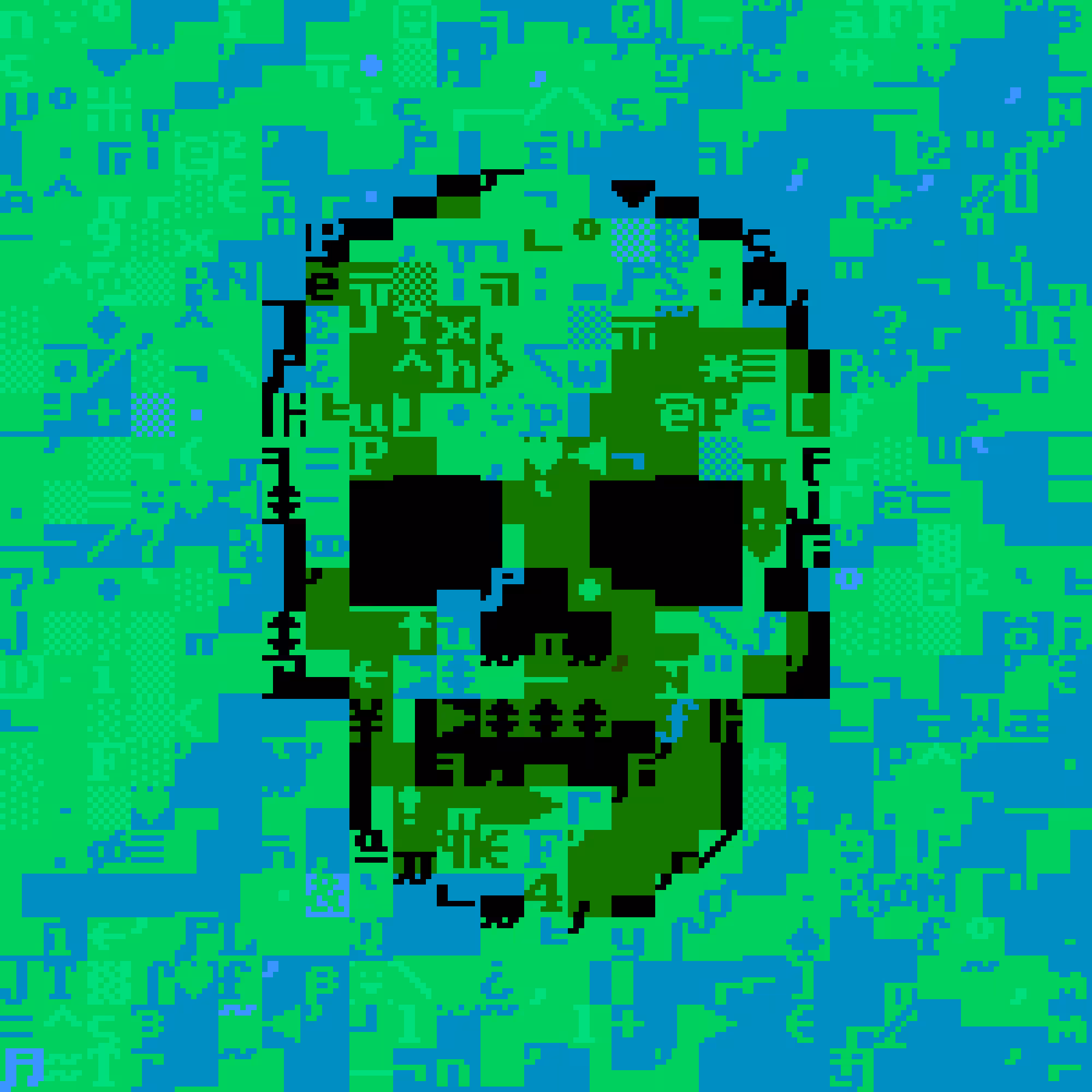 DOS Skull 0394