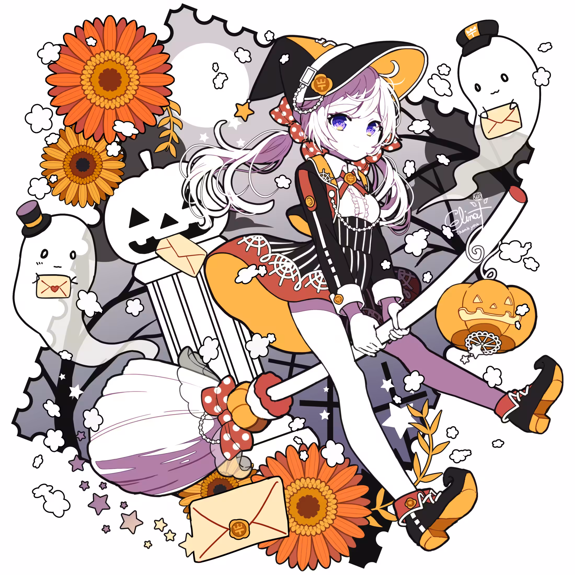 Autumn Postman - Halloween