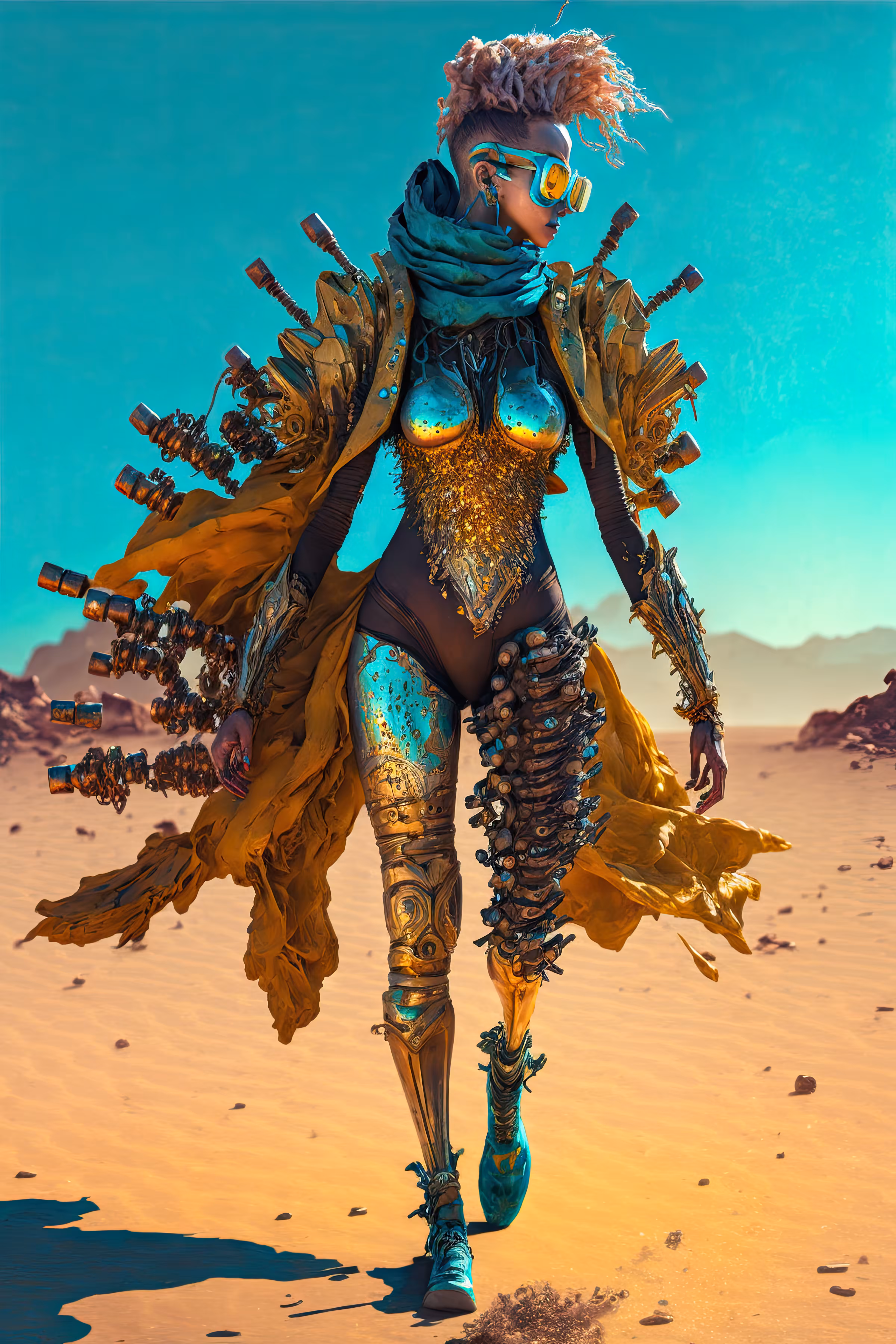 //// Gold Plated Body Suit ////