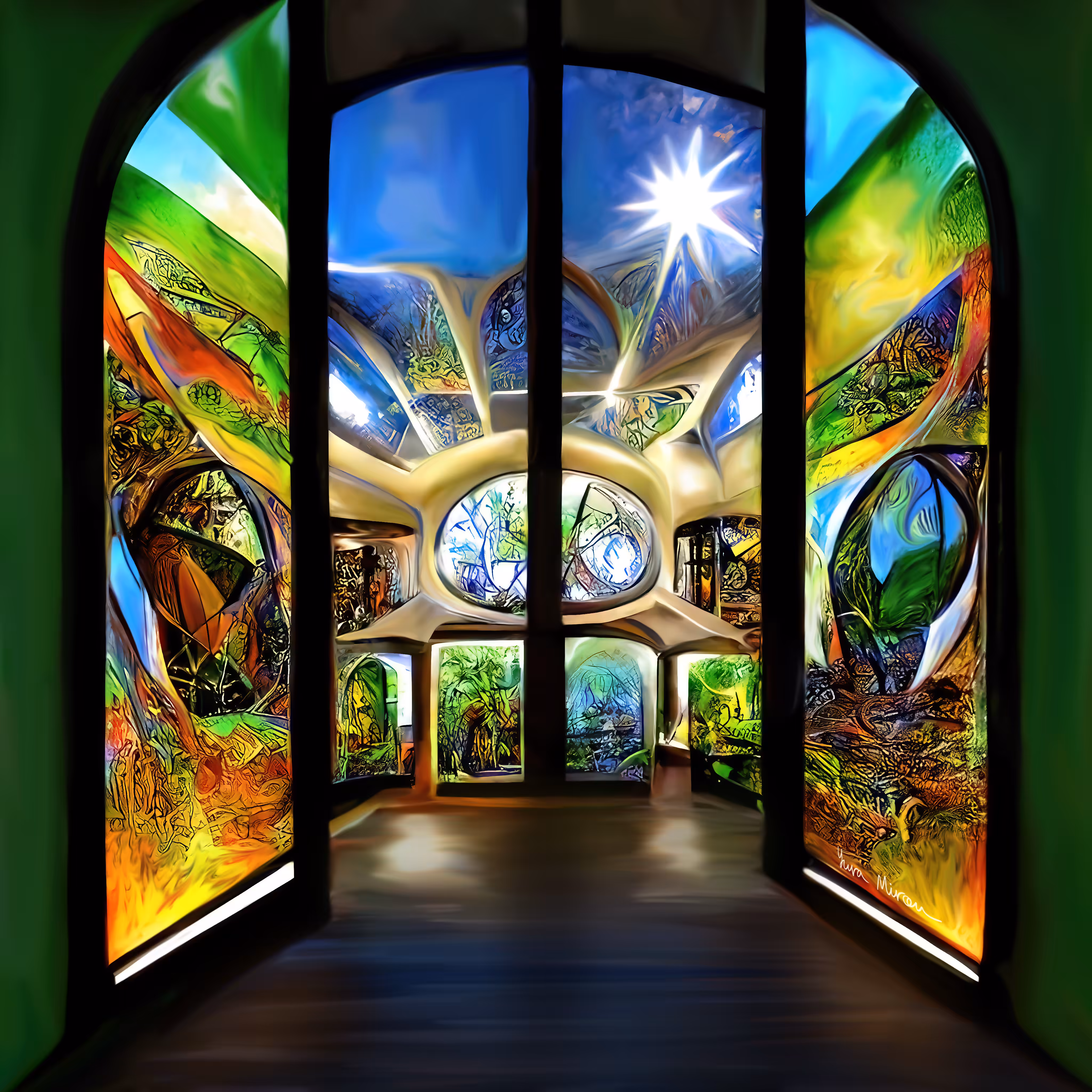 Solarpunk Lounge