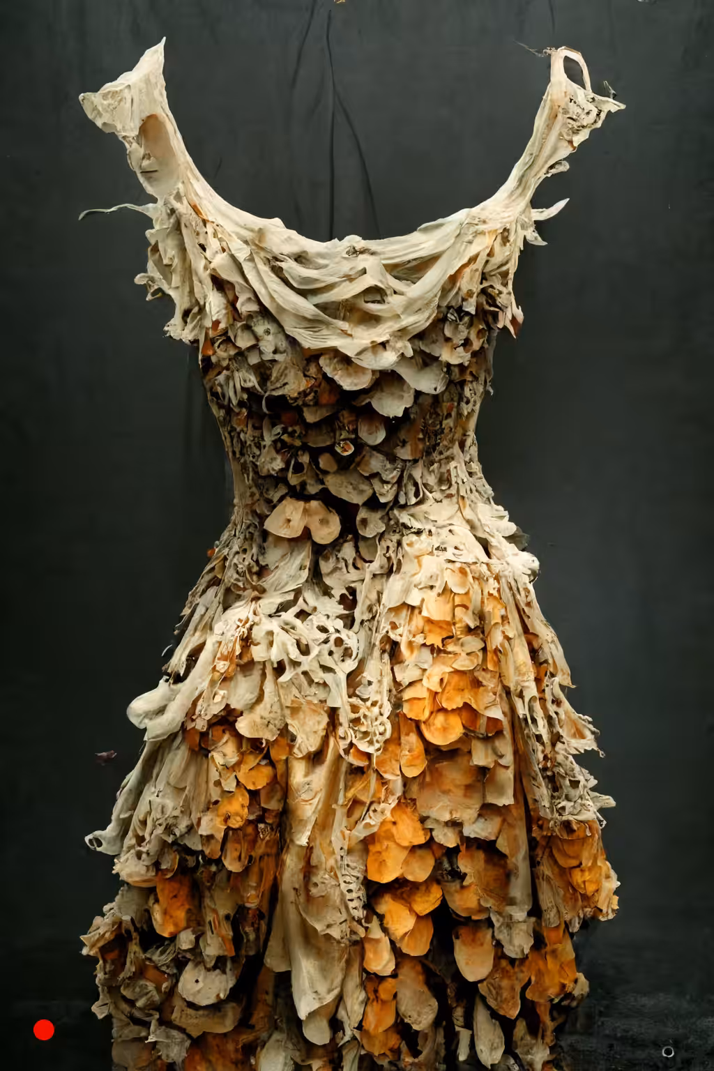 Dress Made of Fungus. U3.