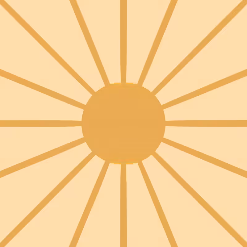 Lever de soleil linéaire #5