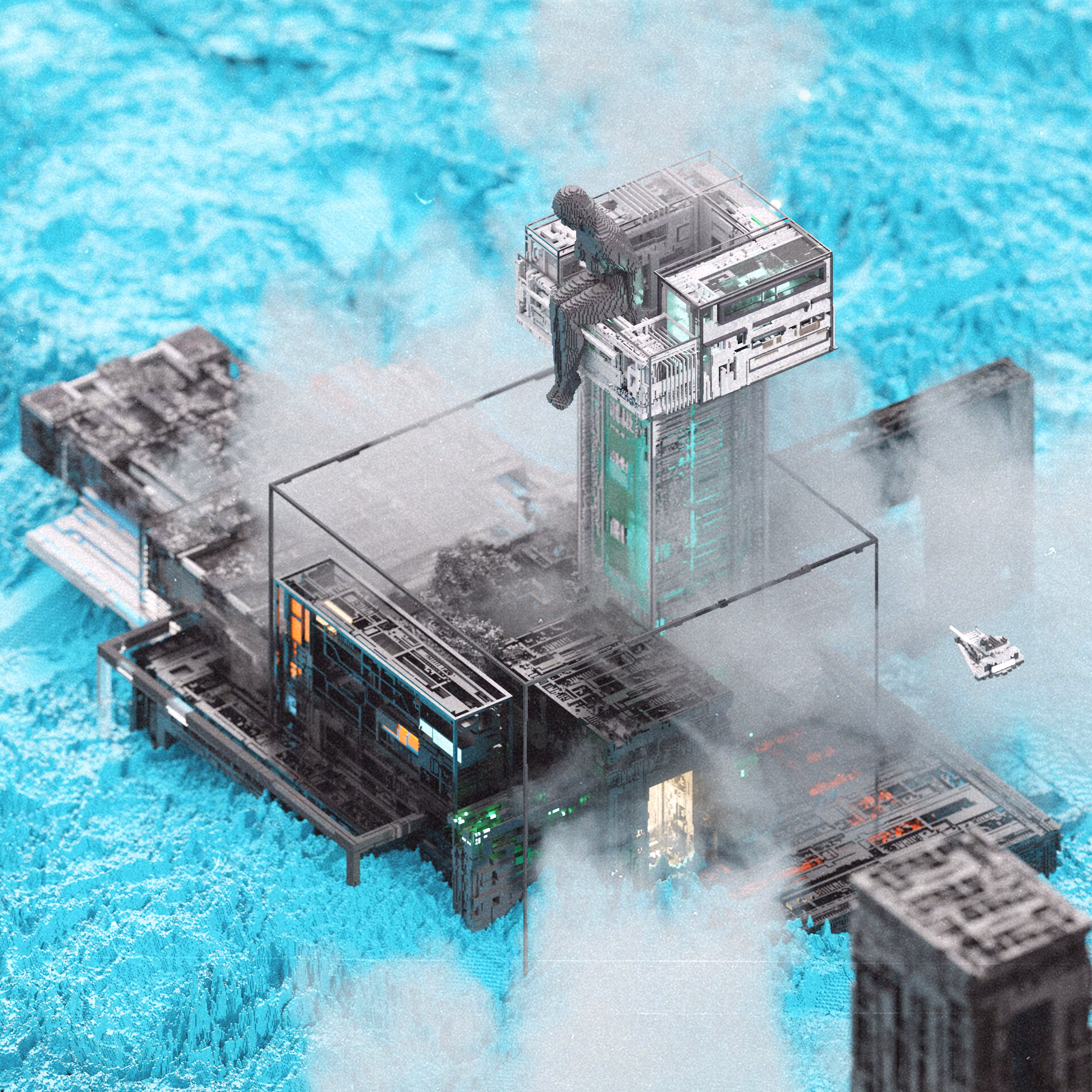 Frozen land