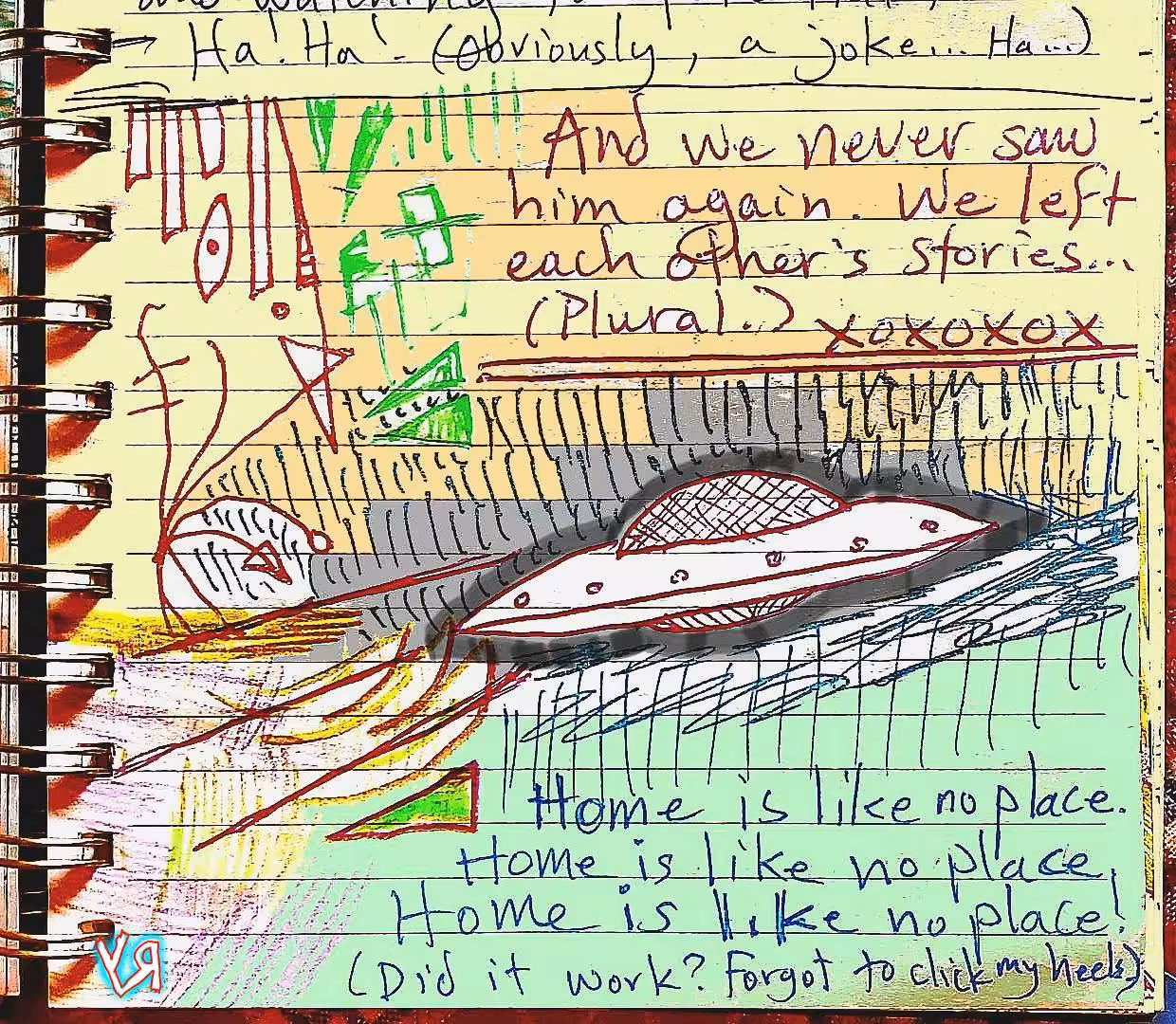 "Home is Like No Place" by Richard F. Yates (Holy Fool)