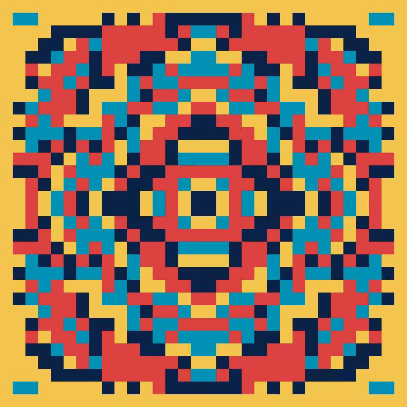 Pixel Mandala #41