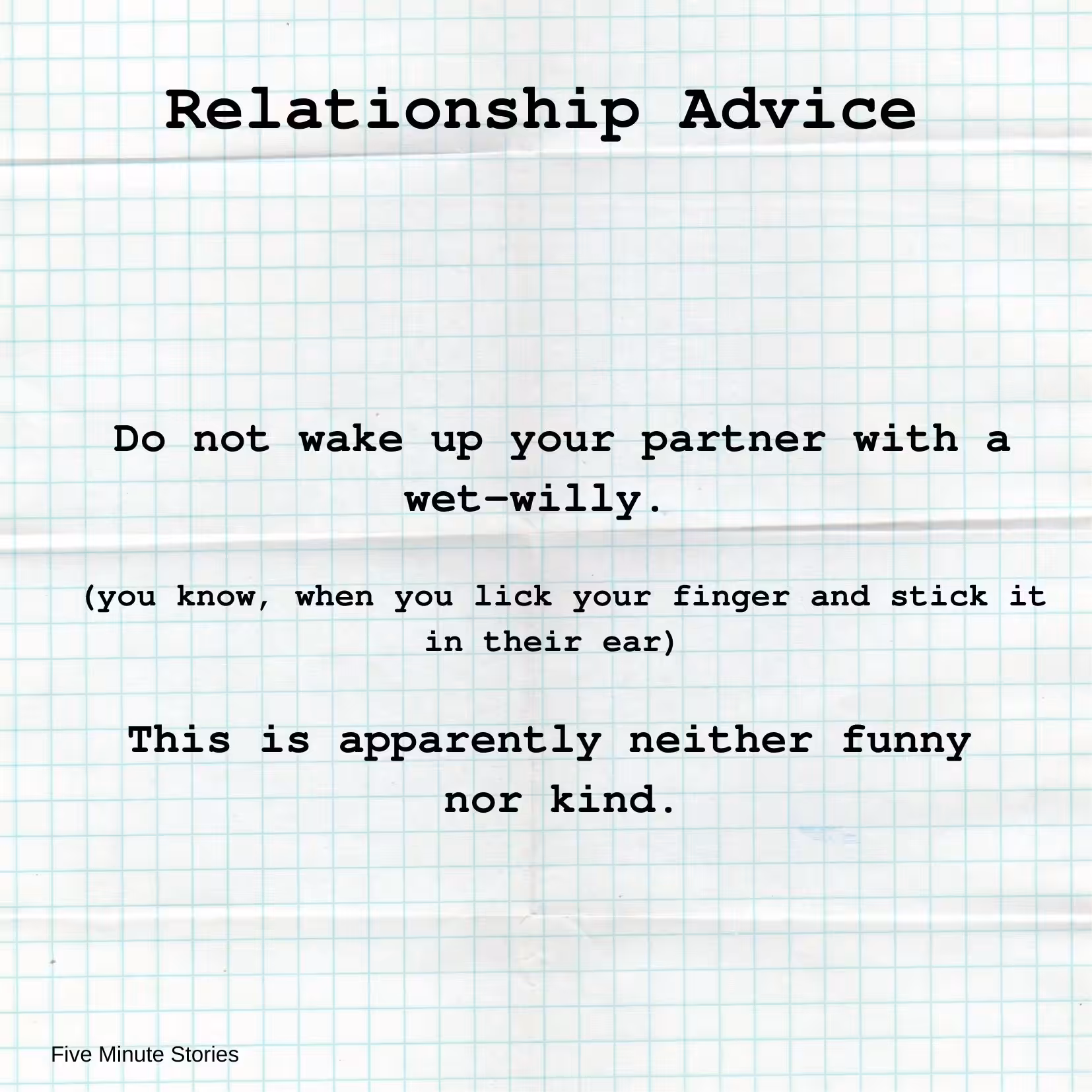 Relationship Advice