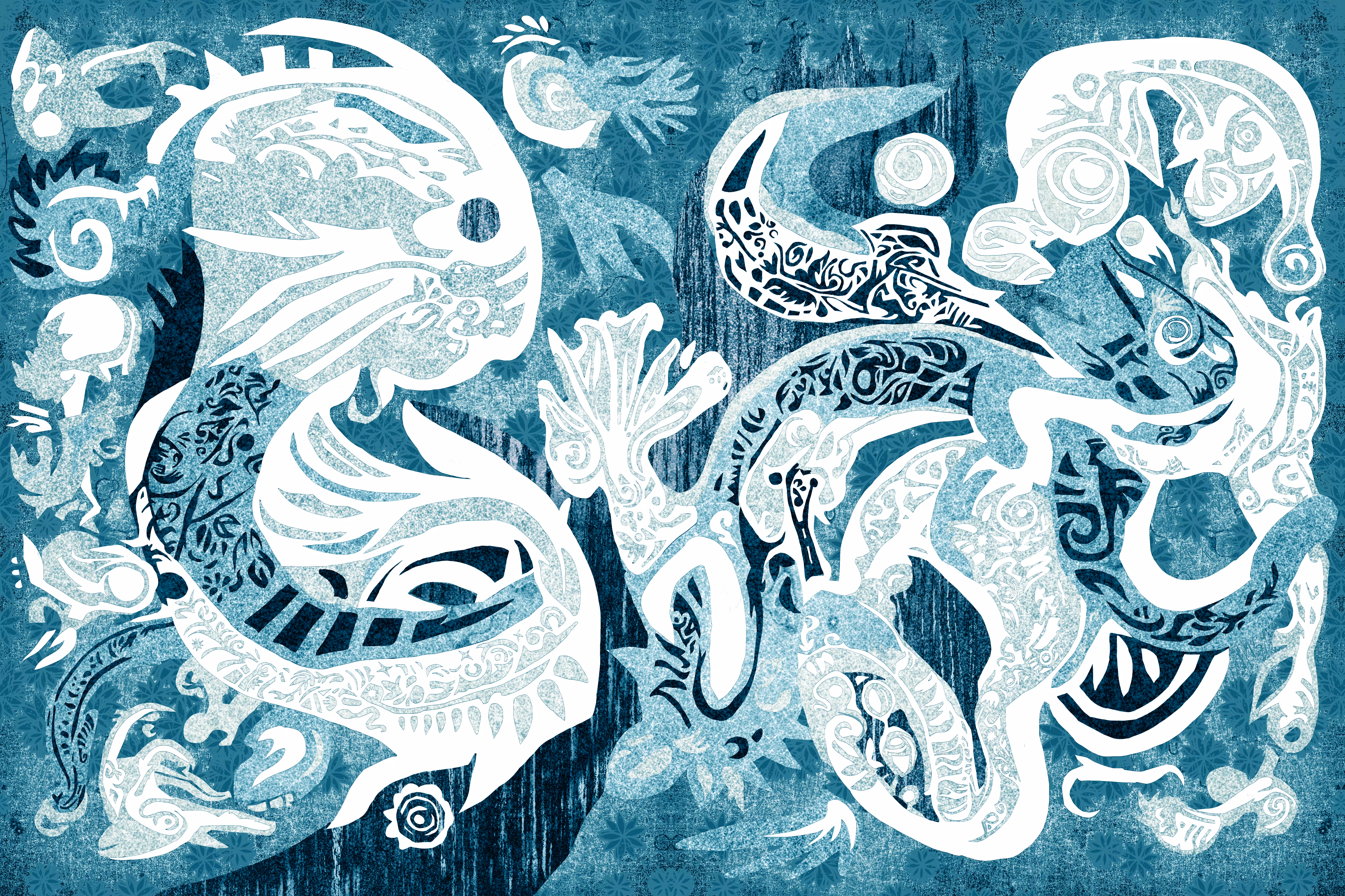 Crescent Blue