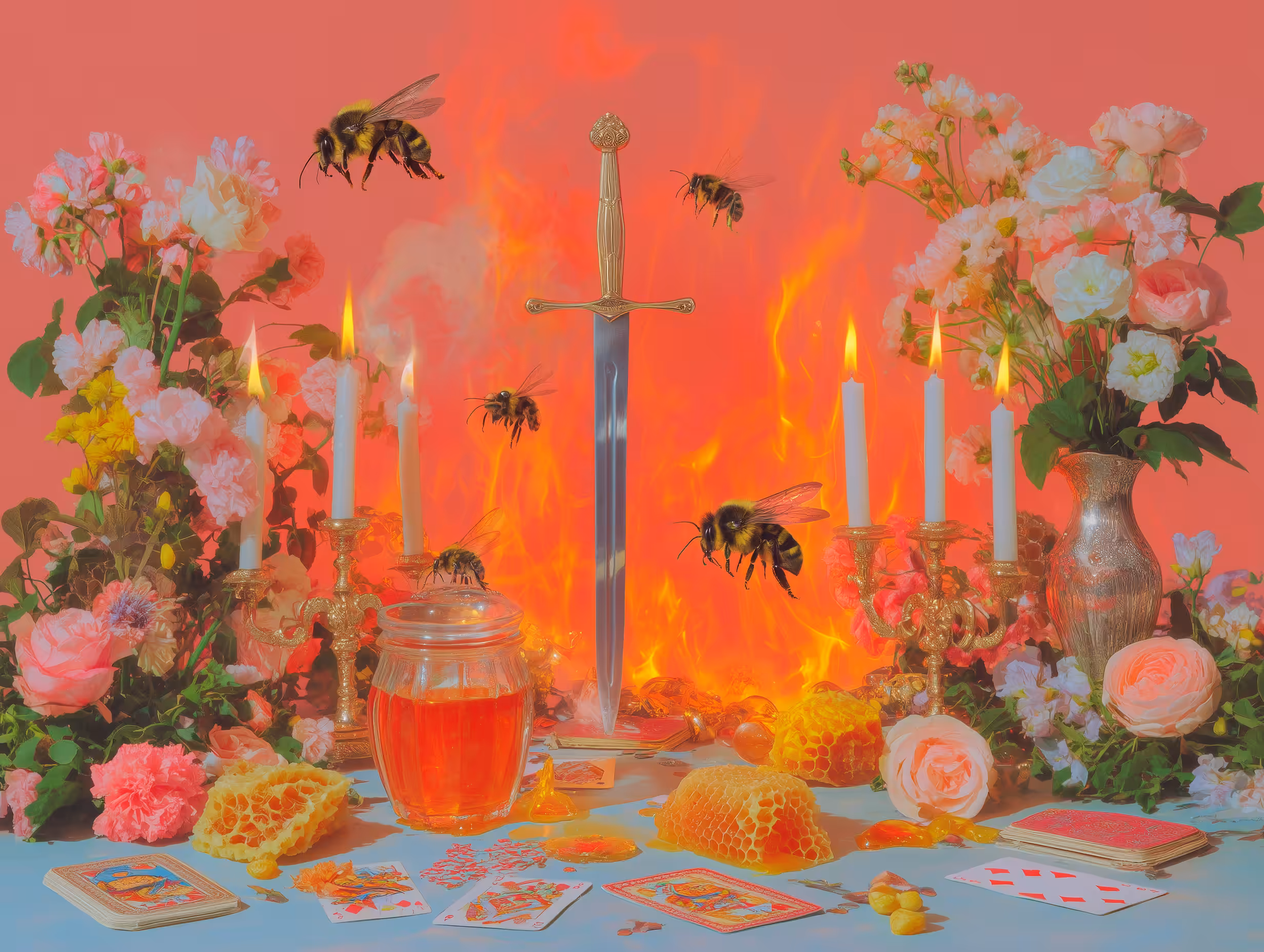 Floral Alchemy: The Sword and the Swarm