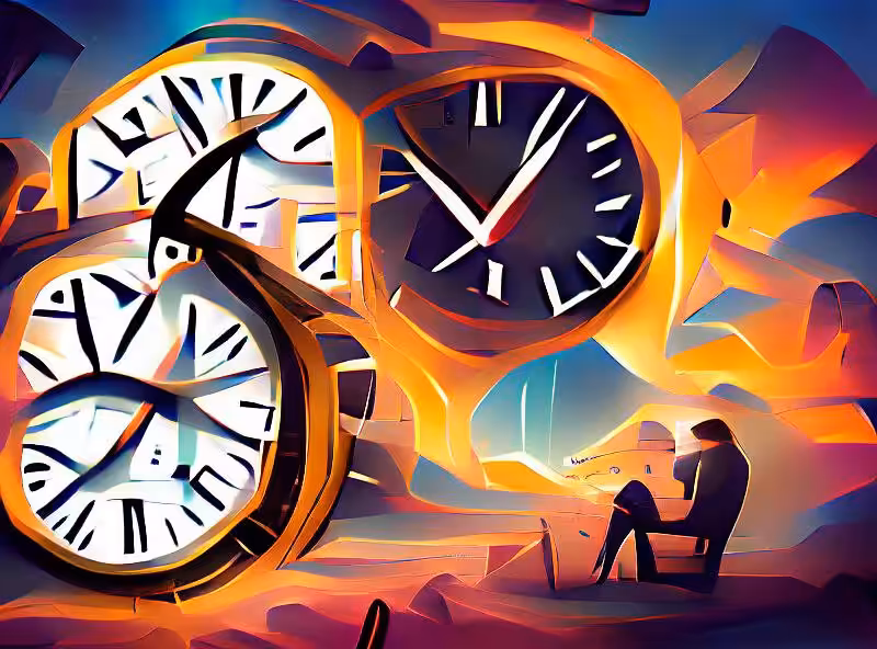 Time stays long enough for anyone who will use it