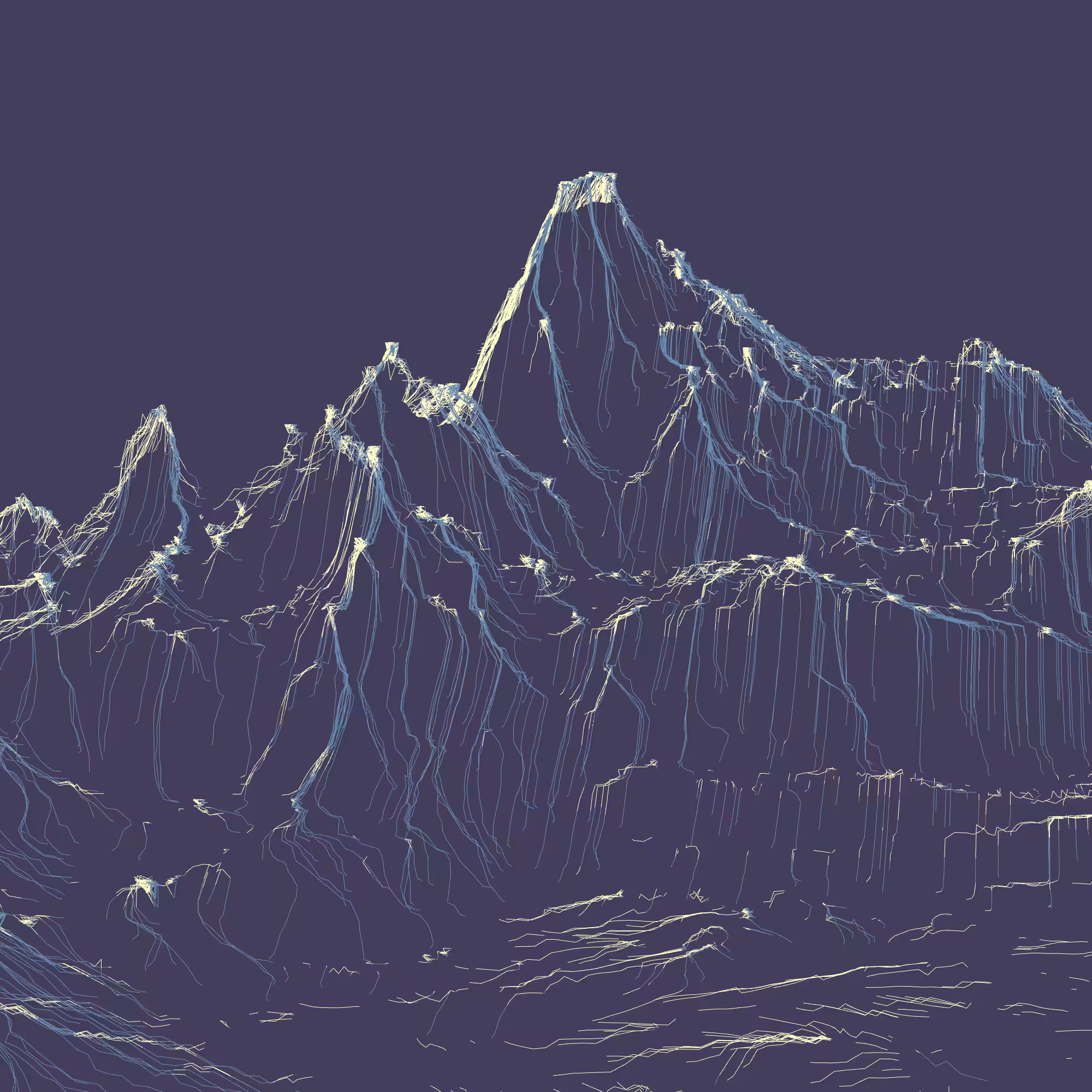 Ridge Scribbles #22
