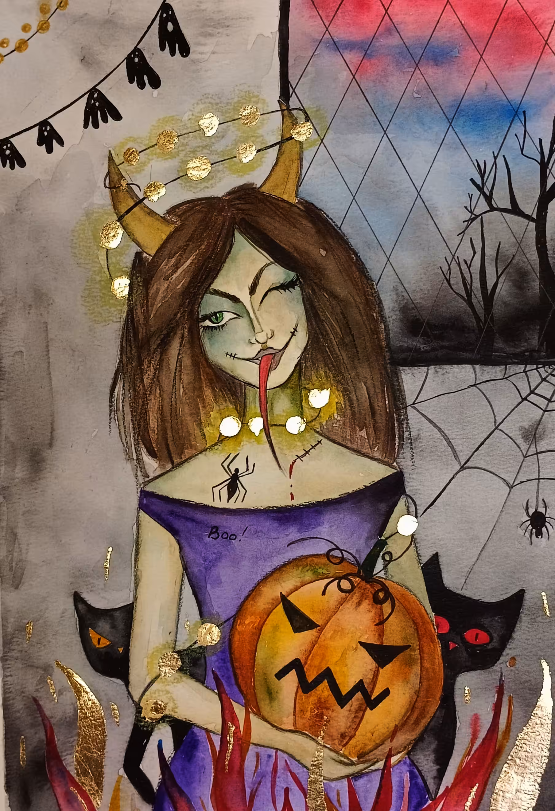 "Happy Halloween"