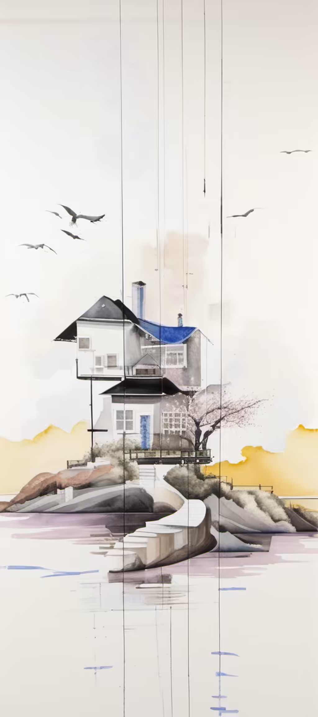 Tall Houses + Trees #42