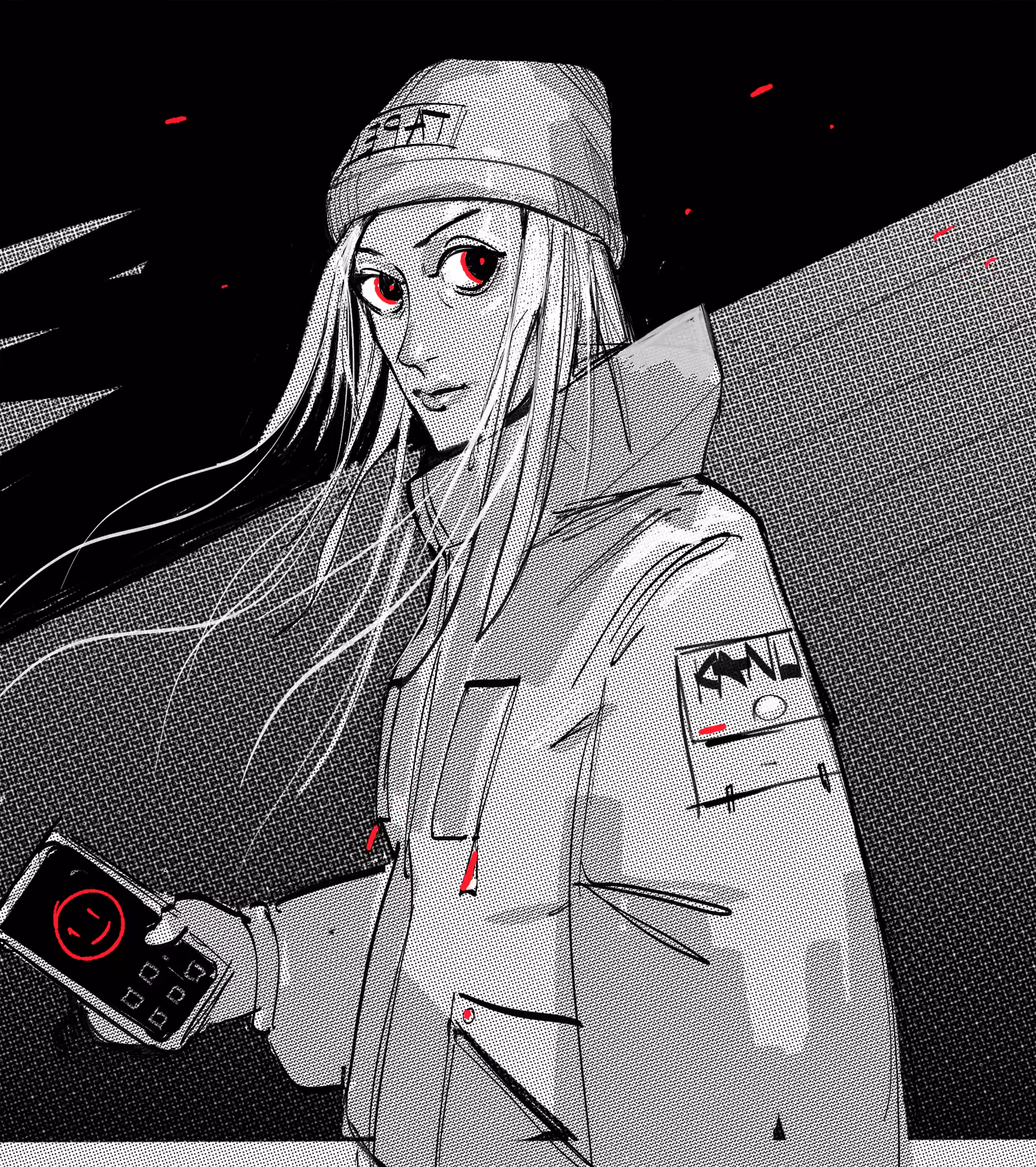 Sketch Girl Cell