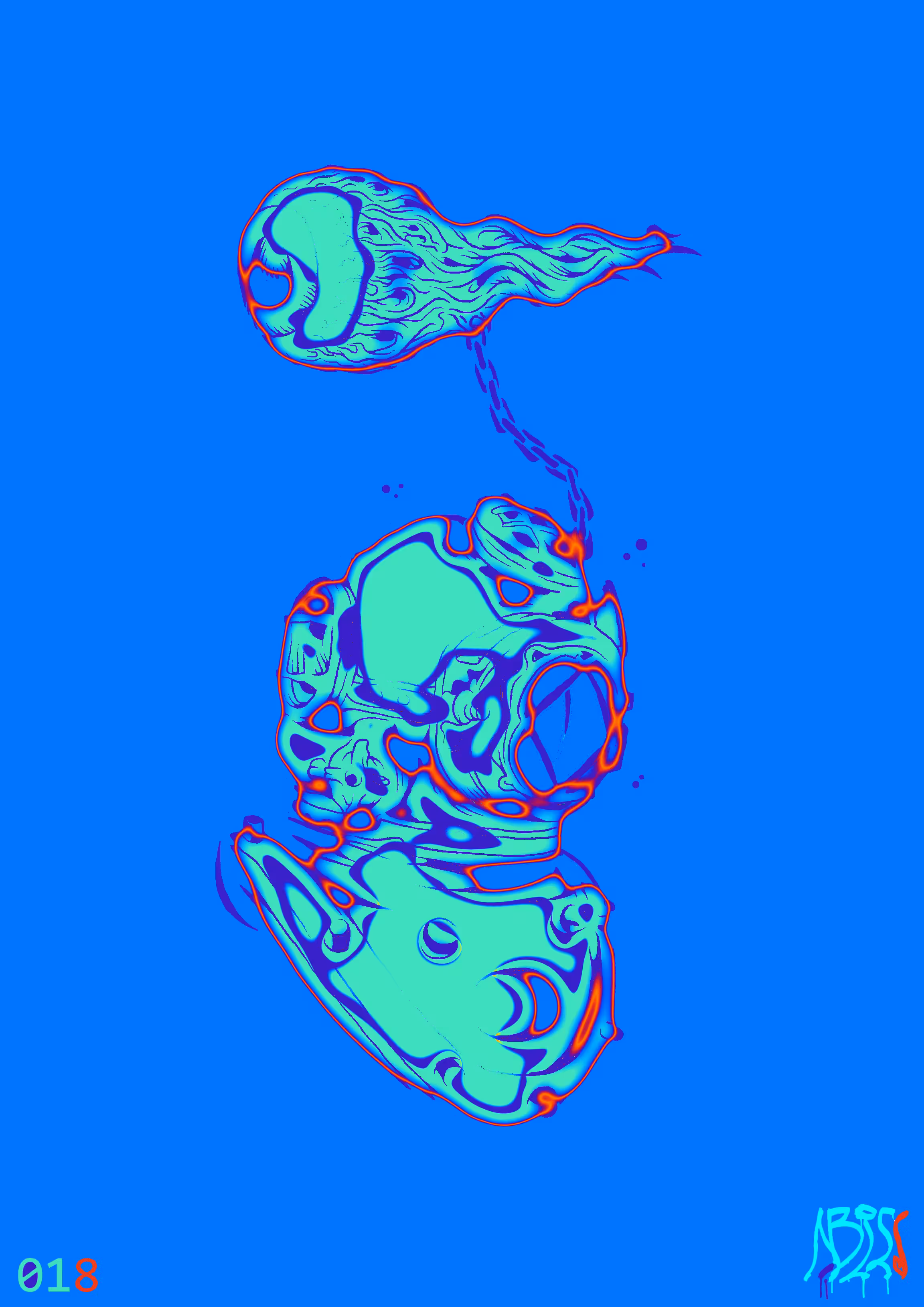 018 "Beyond the Sea" Blue Flame