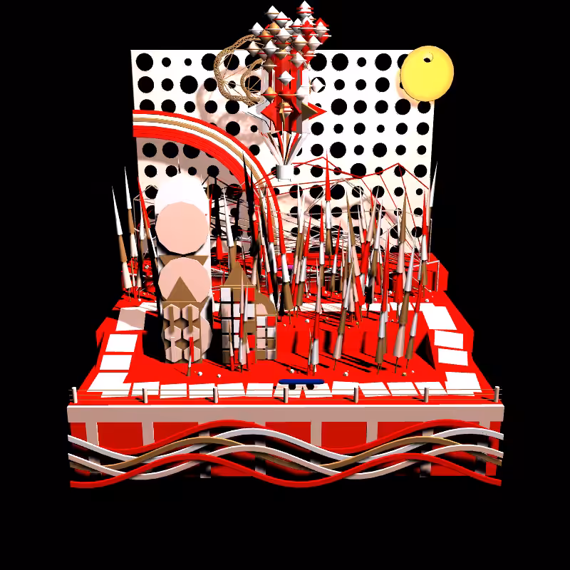 Paper Art 3D #248