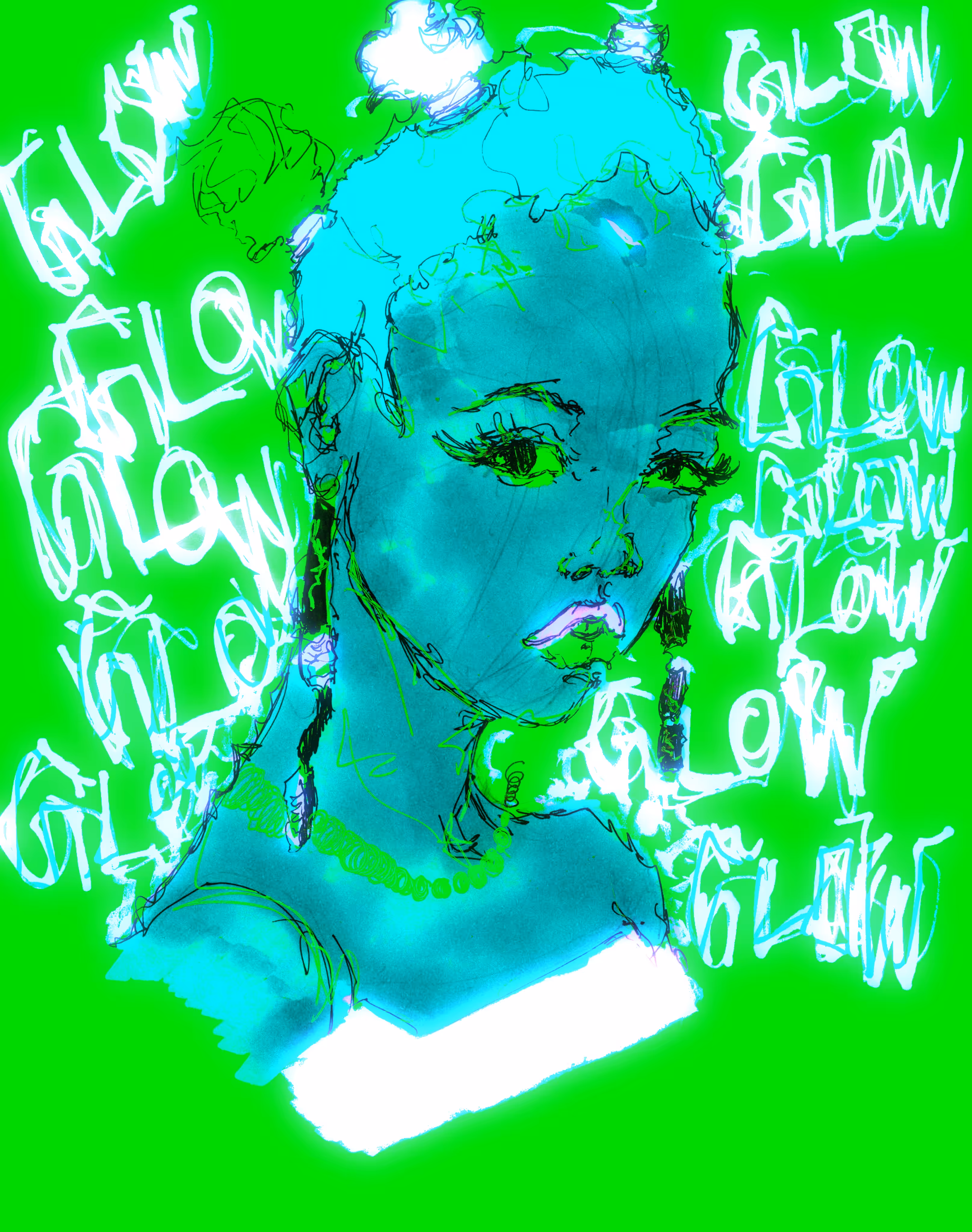 Glow Glow Girl ( Night Mode Edition)
