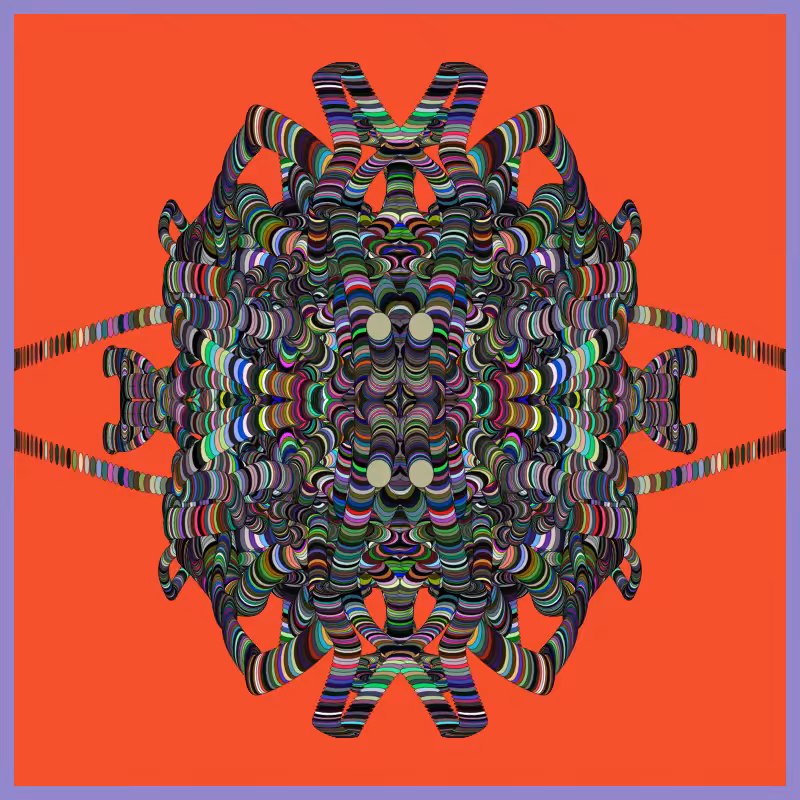 Symmetric Perlinized Ellipse #22
