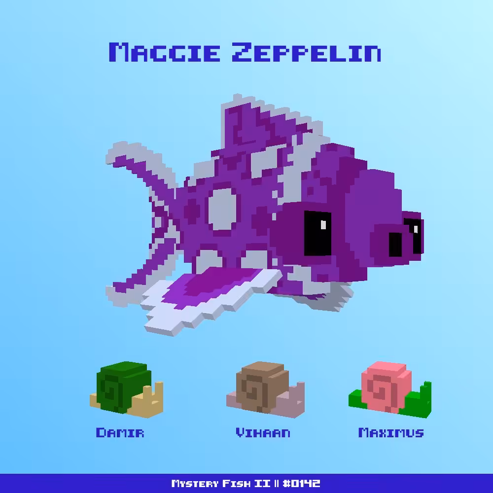 Maggie Zeppelin :: Mystery Fish 0142/1000 