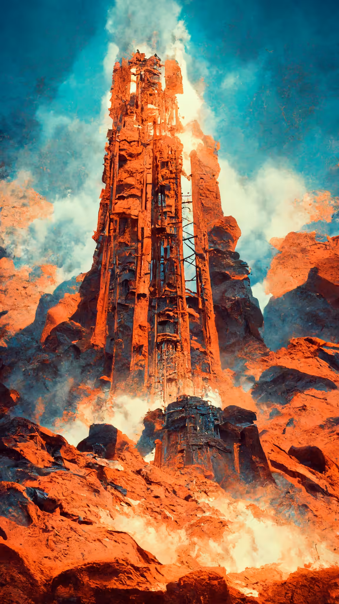 The Ruins of Barad-dûr