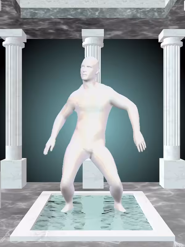 HeavenComputer: The Dancing Dusky Pale Pink Man #6754
