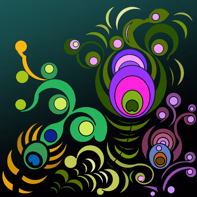 Peacock Feather #13