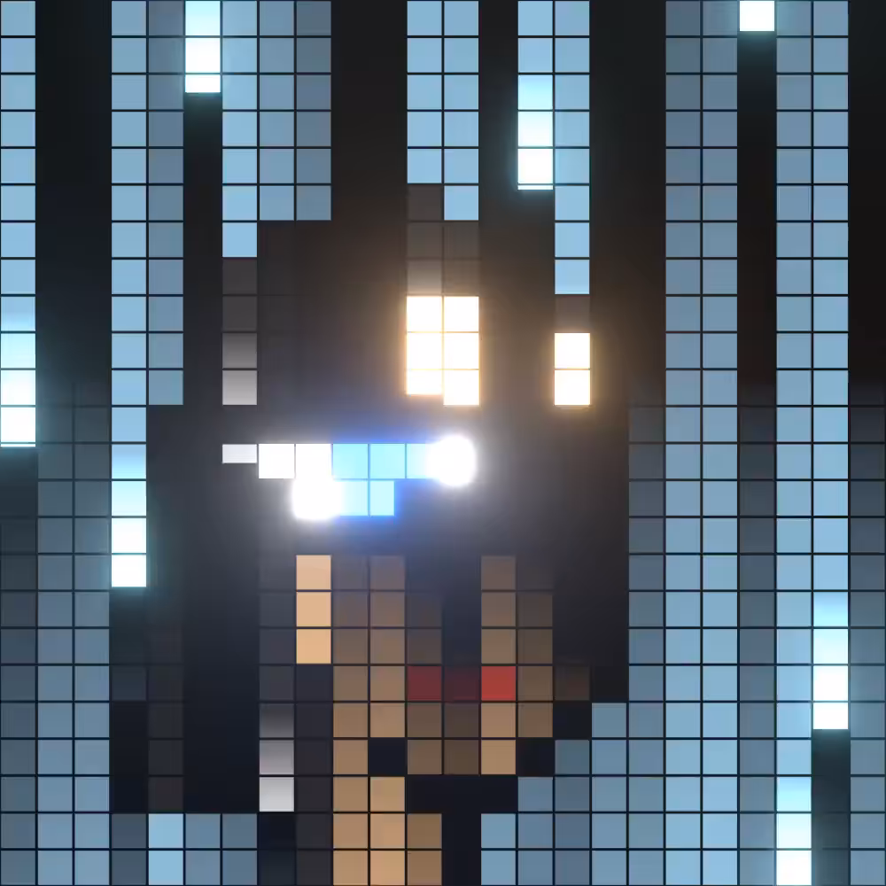 Matrix Pixel Punk 154