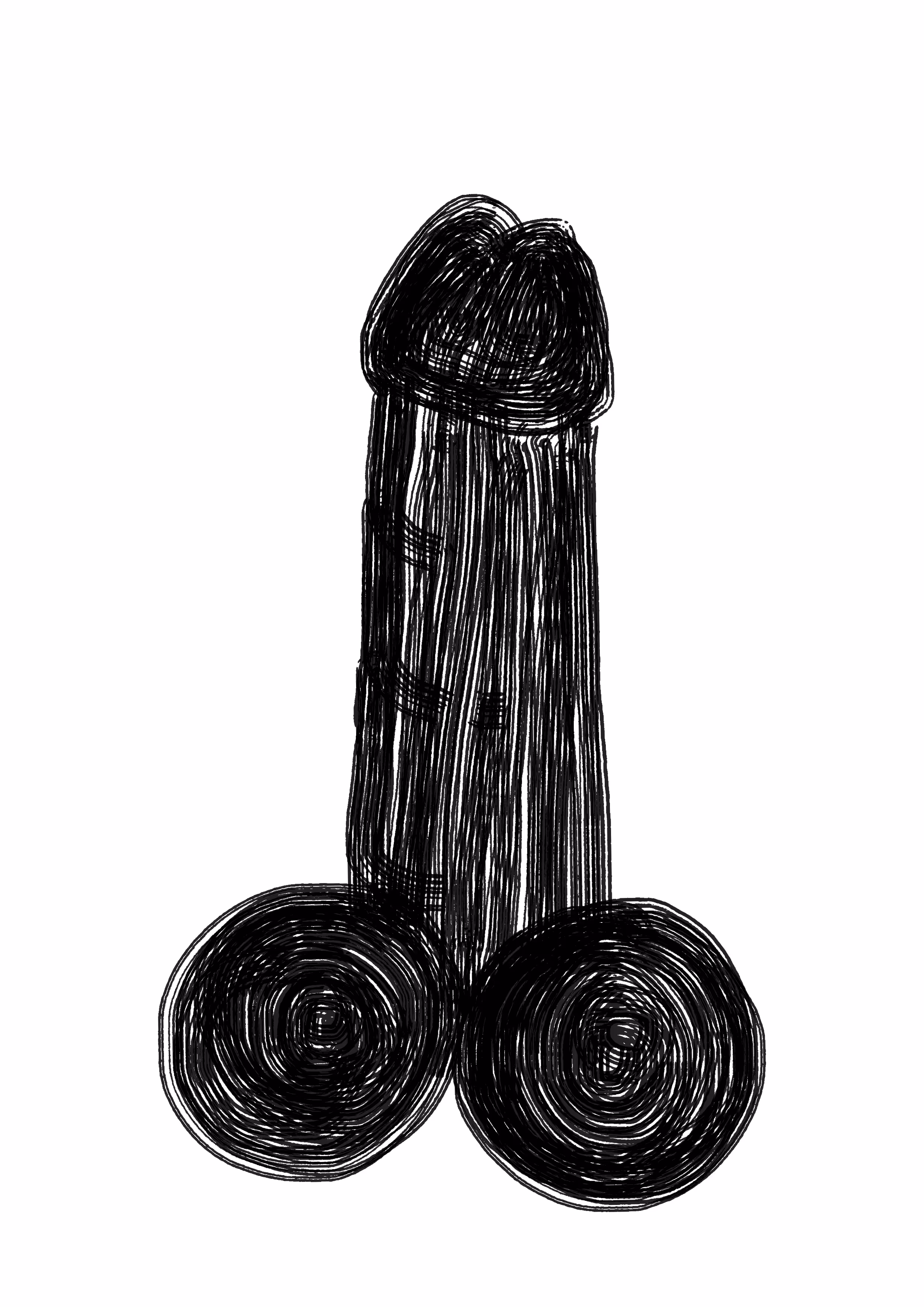 His