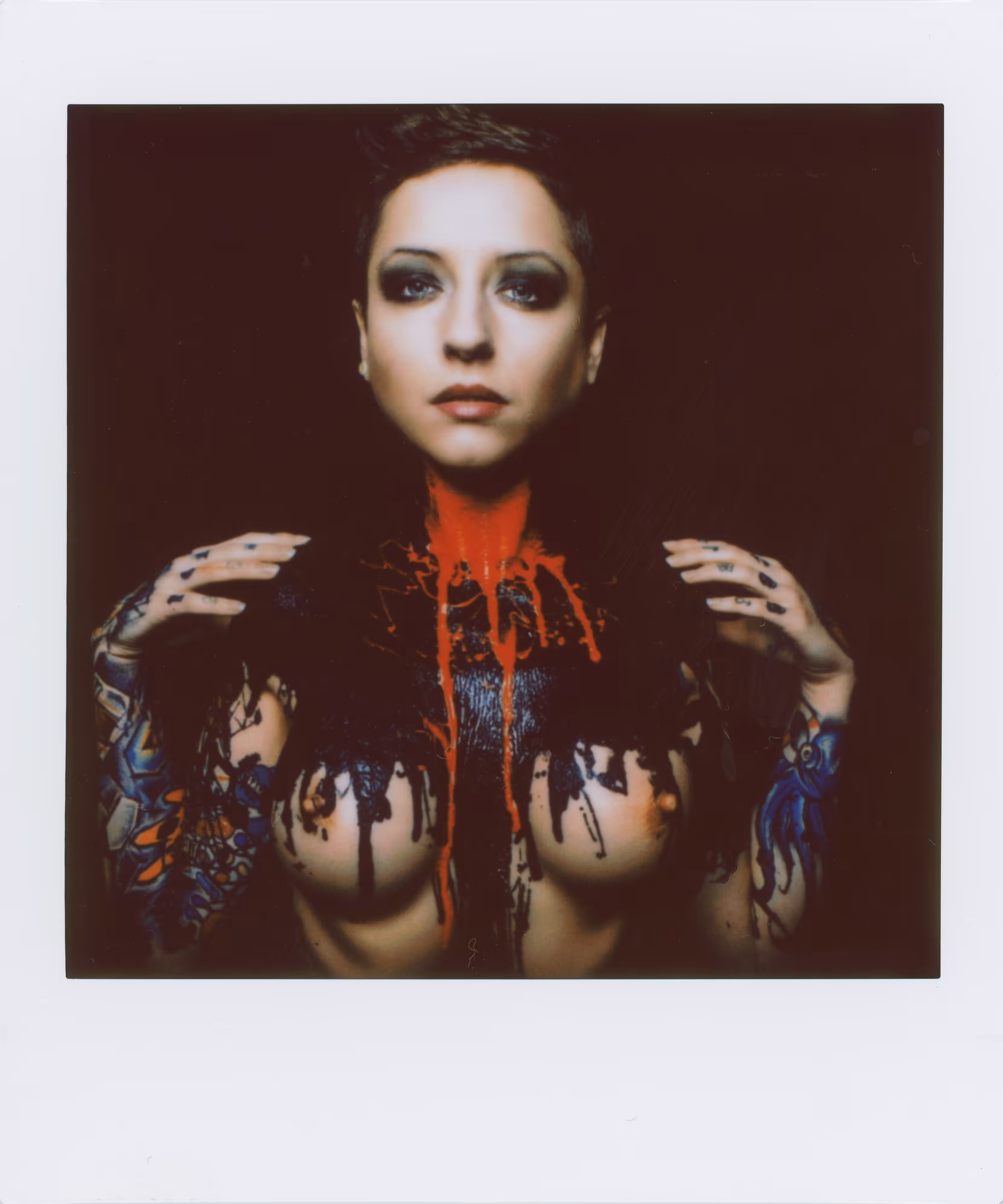 Latex topless instax square expired 