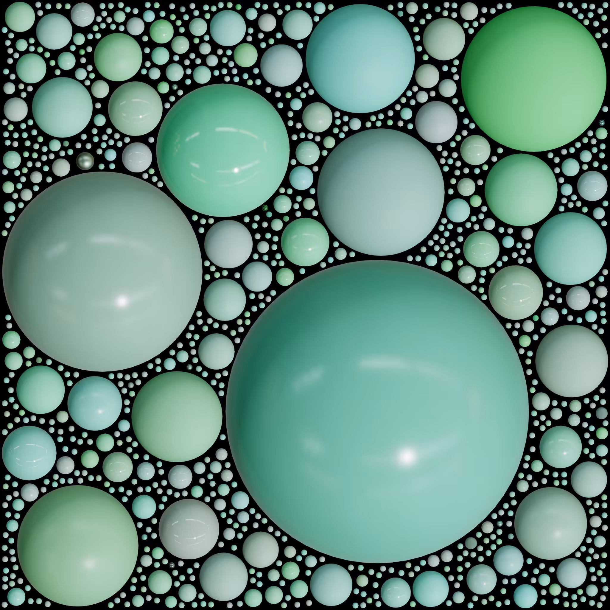 sphere/packed #25